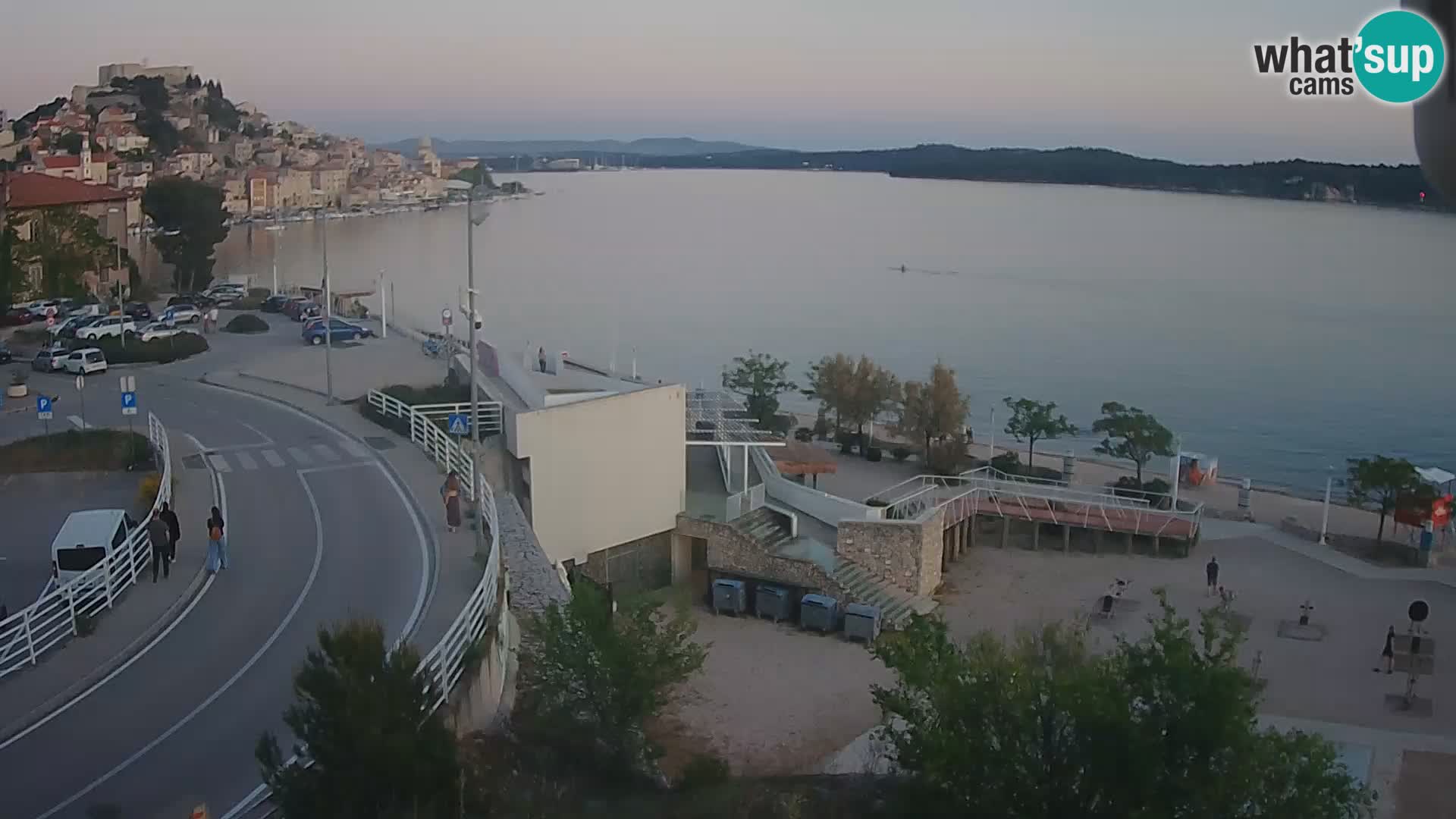 Šibenik webcam Beach Banj