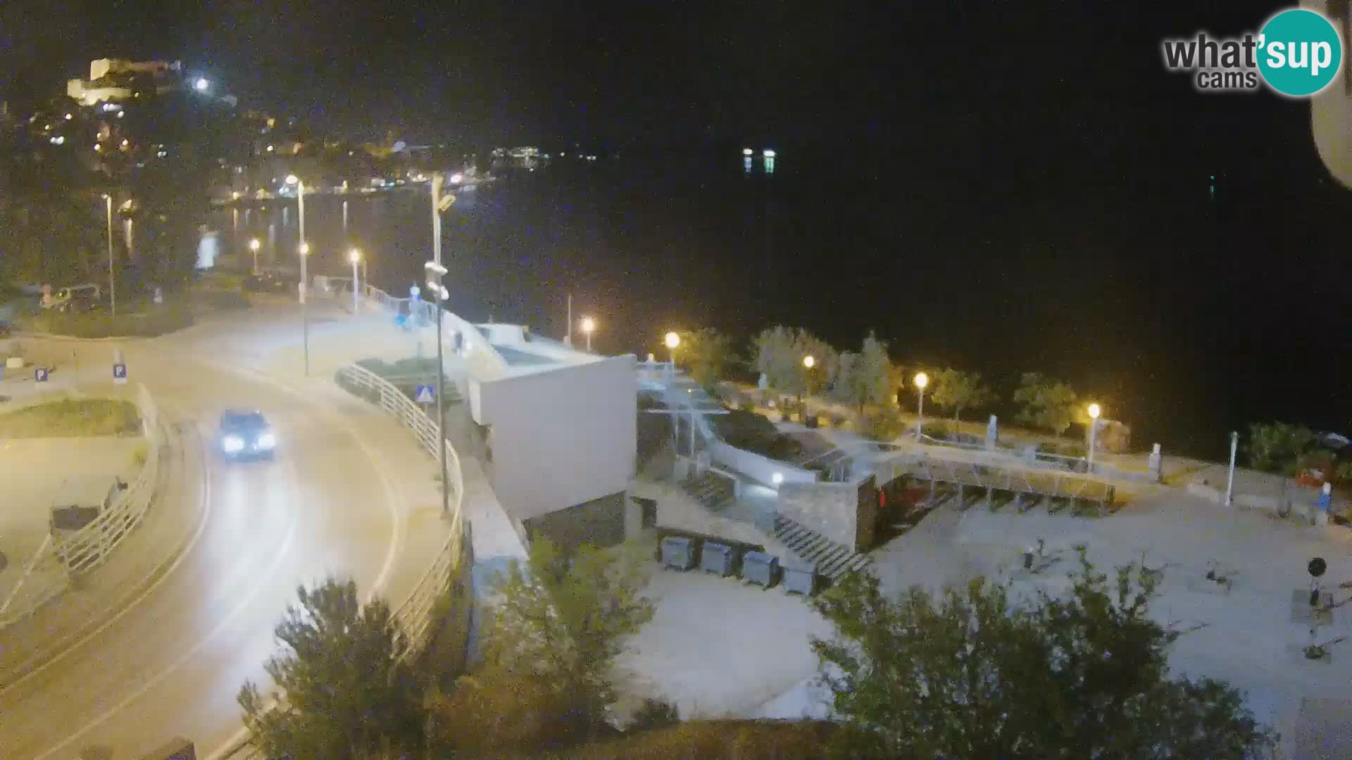 Web kamera Šibenik plaža Banj