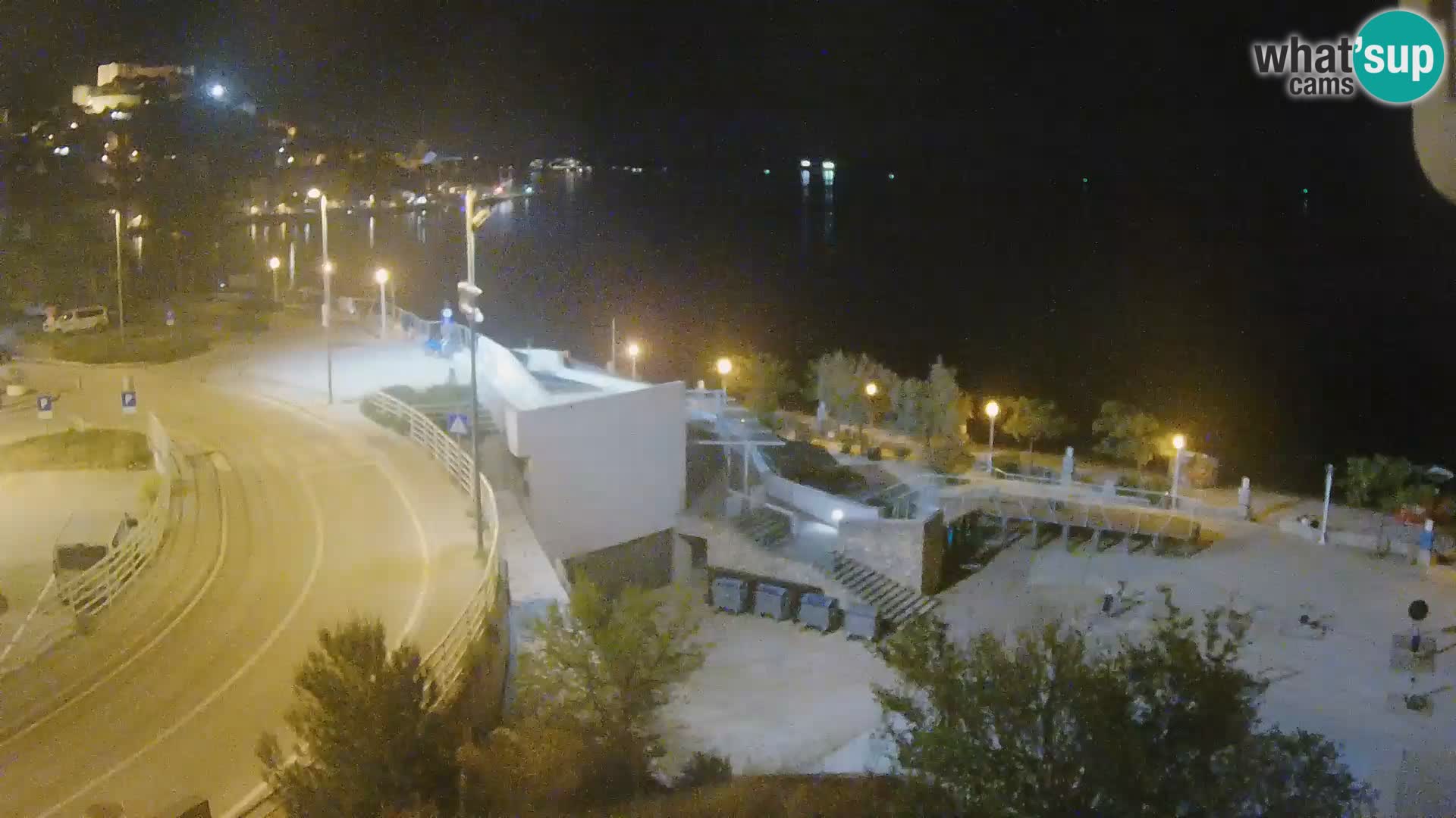 Šibenik webcam Beach Banj