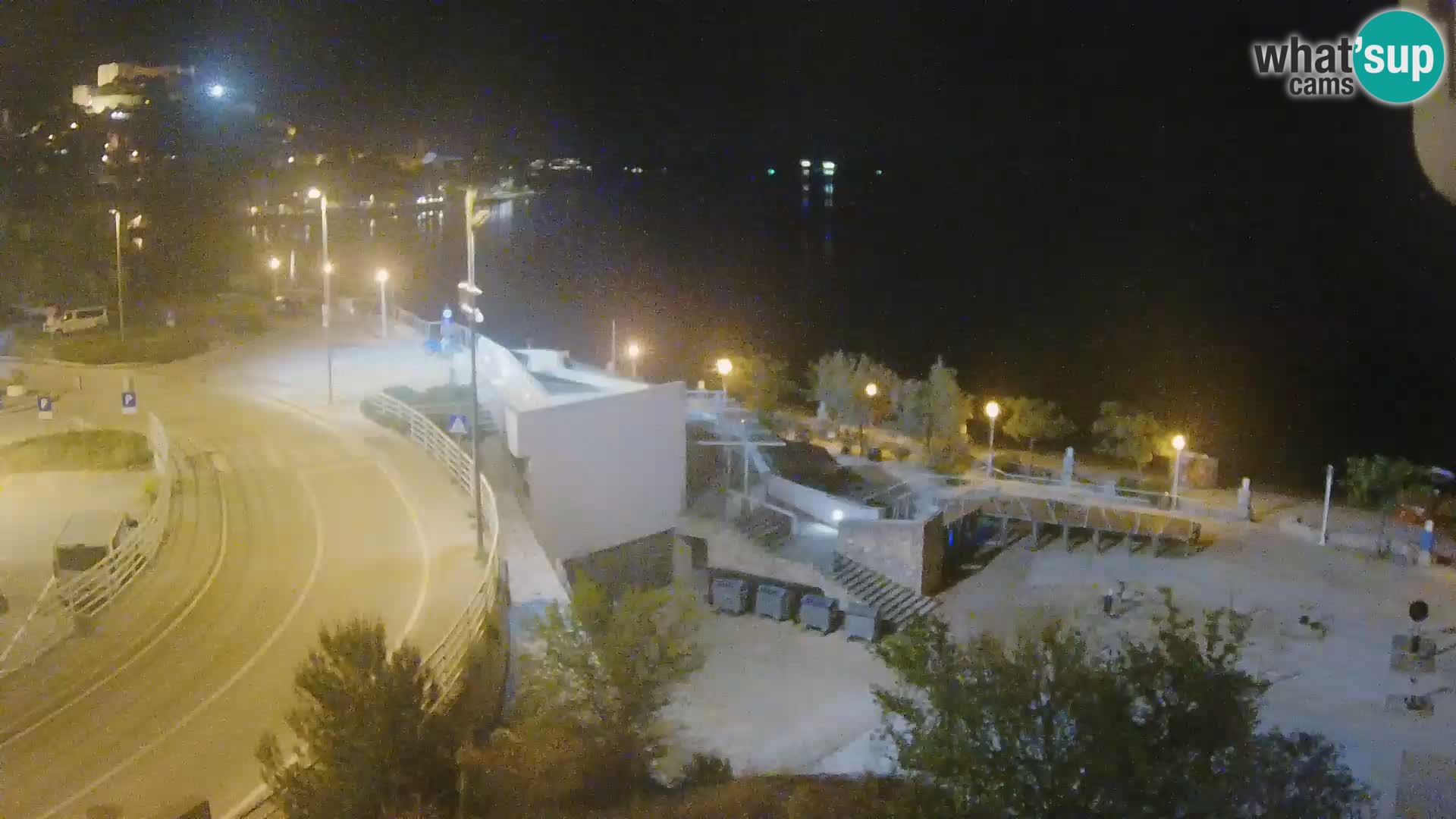 Šibenik webcam Beach Banj
