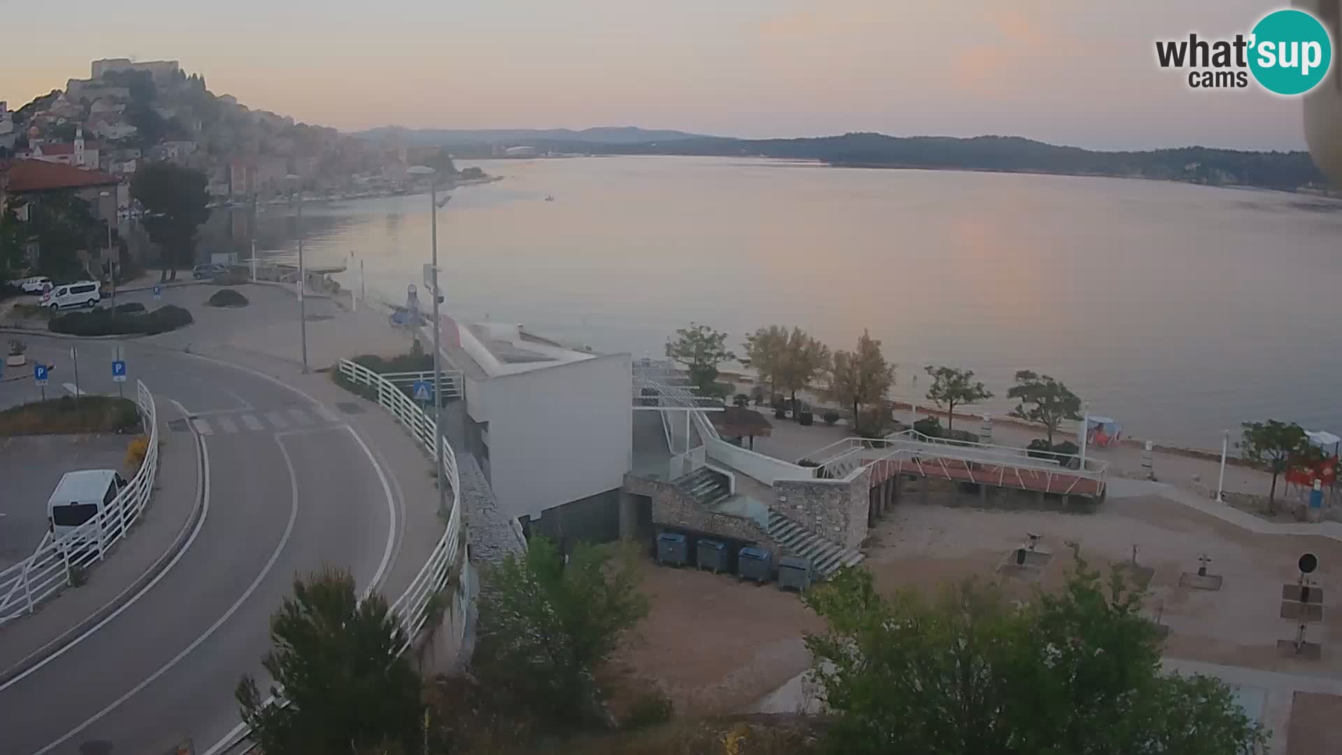 Šibenik webcam Beach Banj