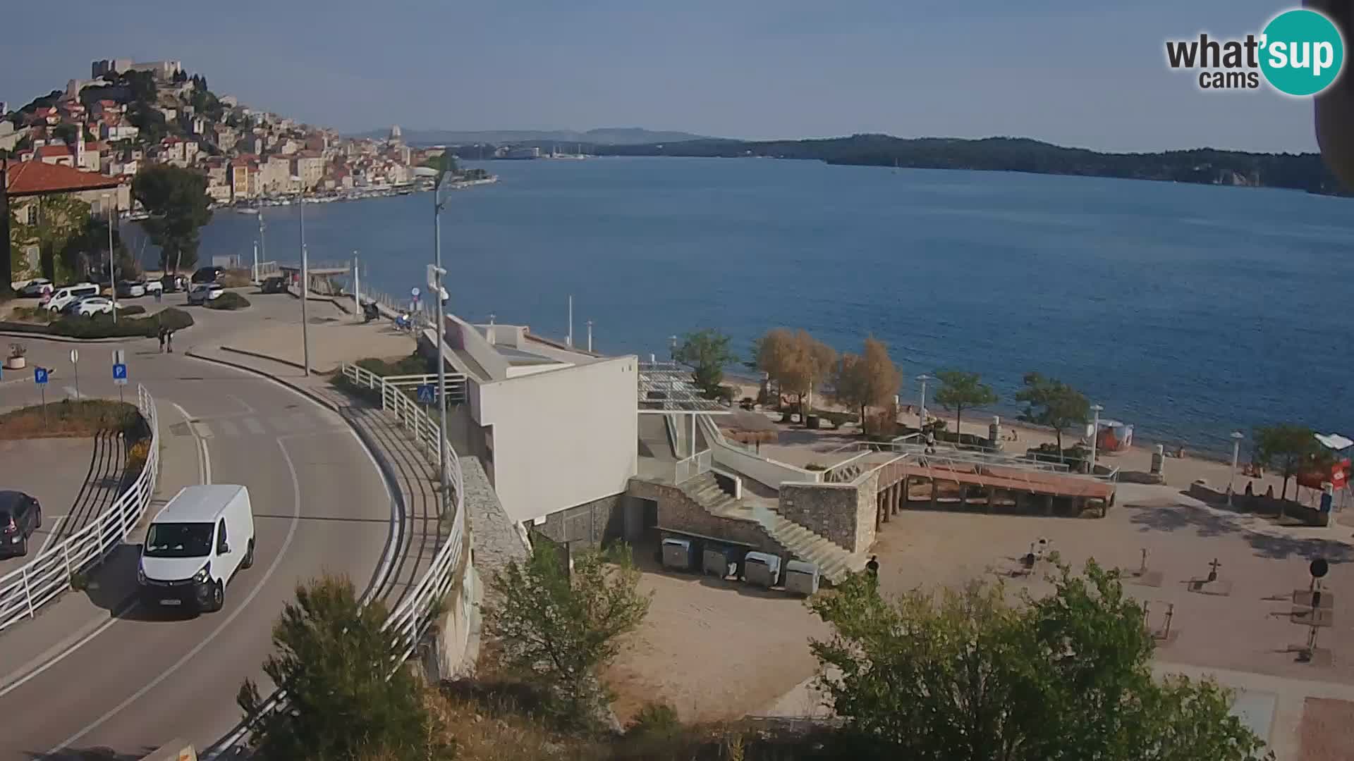 Webcam Šibenik Strand Banj