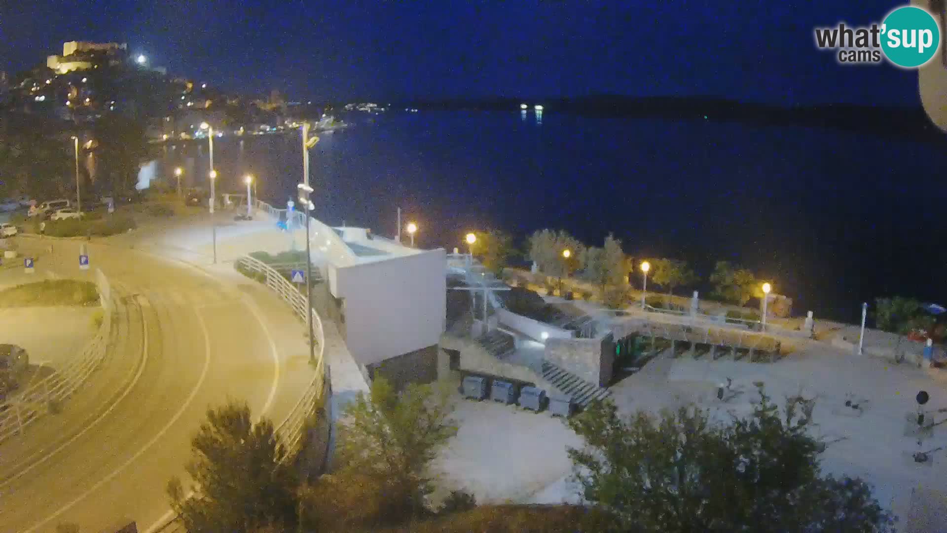 Šibenik webcam Beach Banj