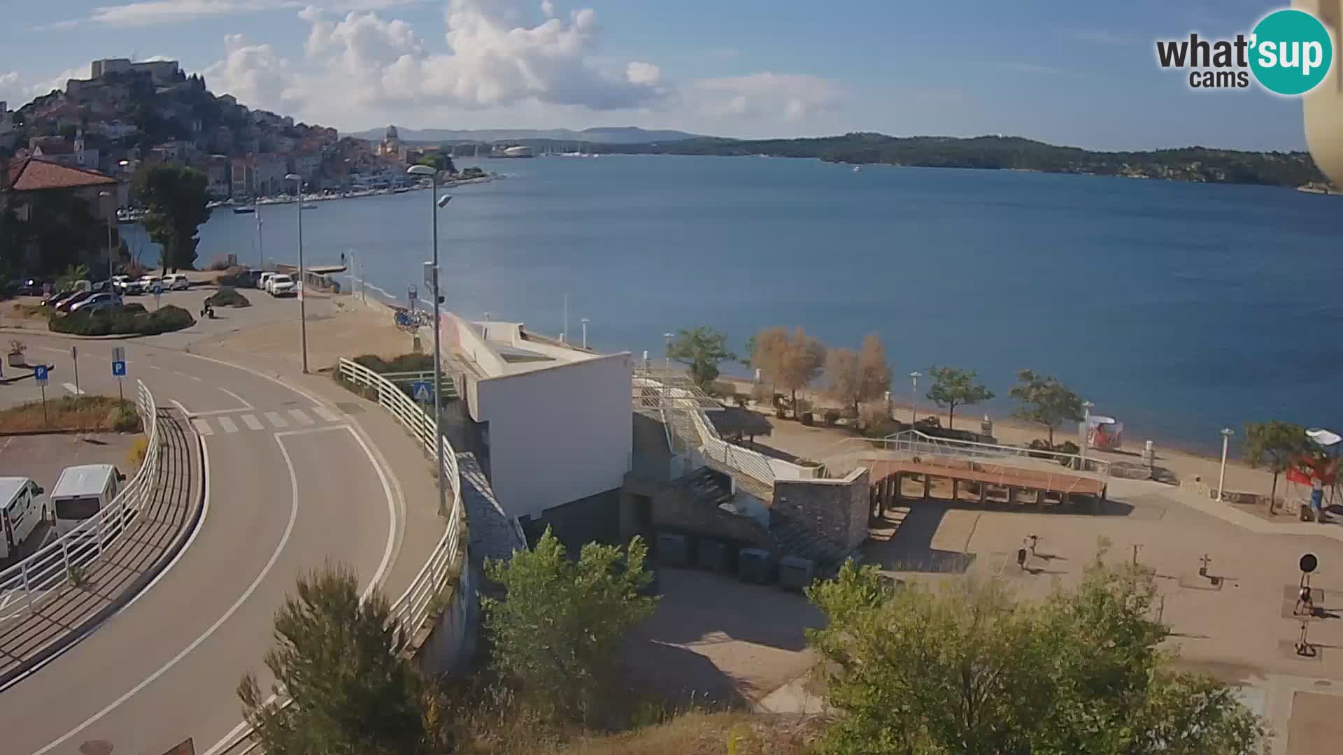 Livecam Sibenico spiaggia Banj