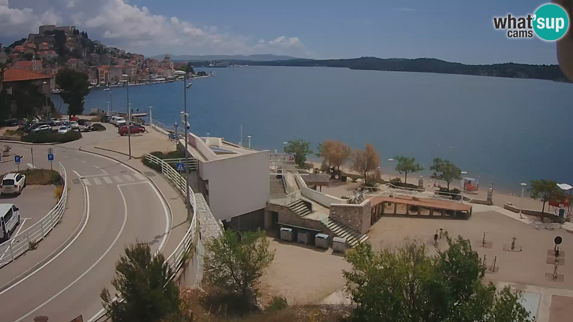 Kamera v živo Šibenik plaža Banj