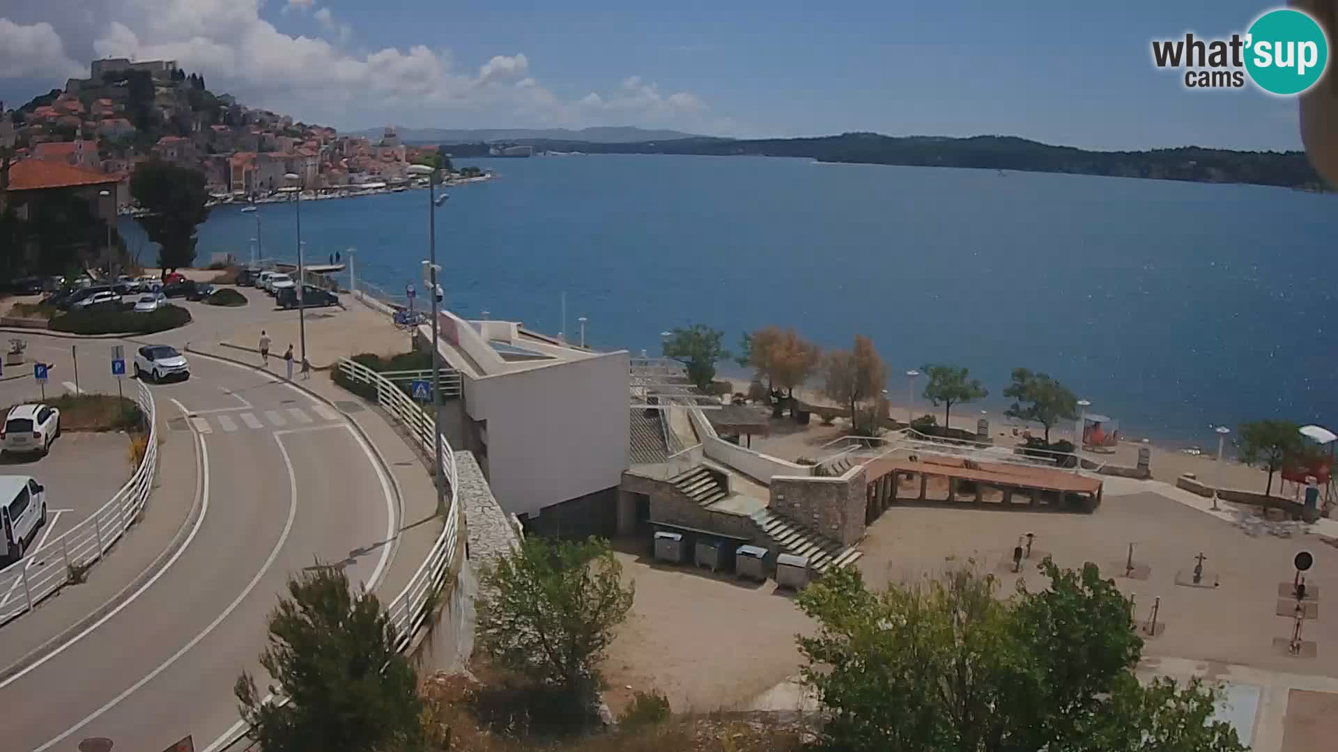 Web kamera Šibenik plaža Banj