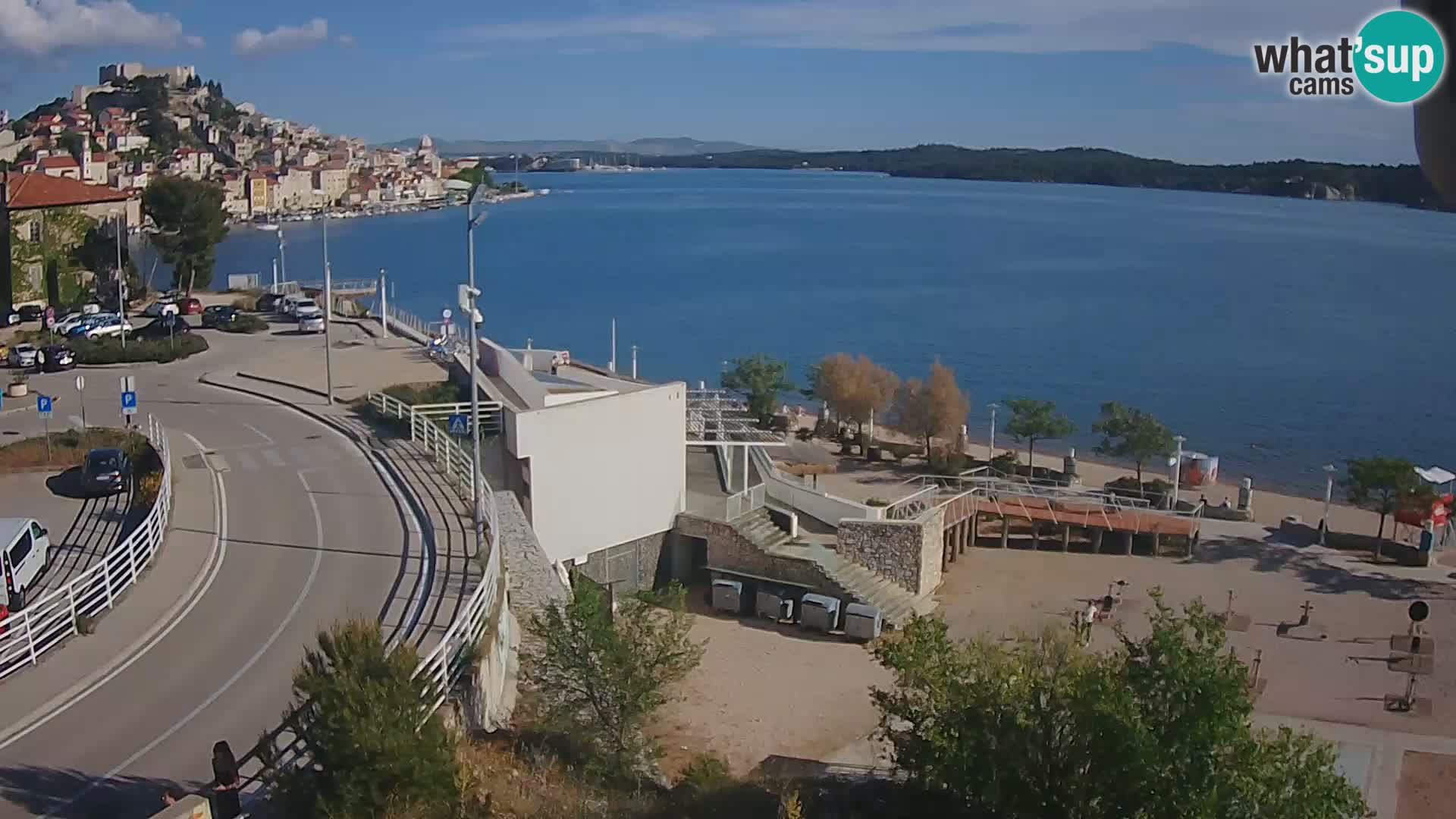 Web kamera Šibenik plaža Banj