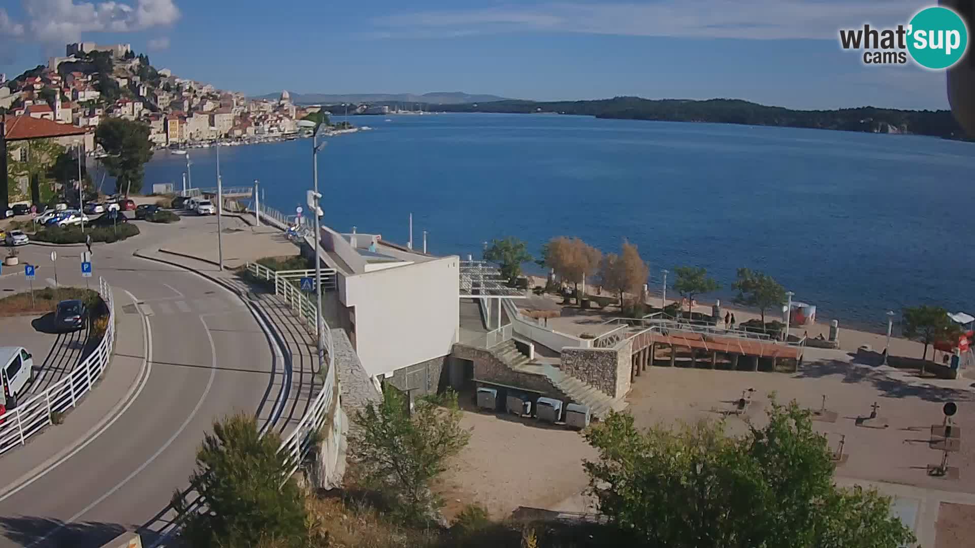 Live Cam Šibenik plage Banj
