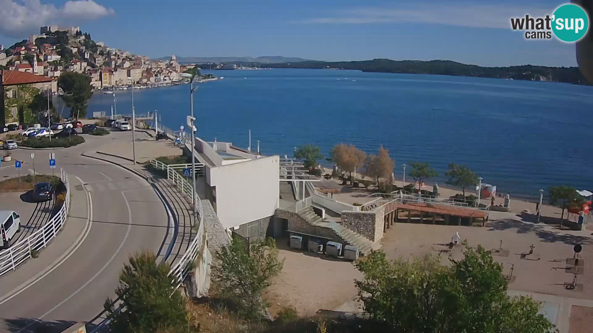 Live Cam Šibenik plage Banj