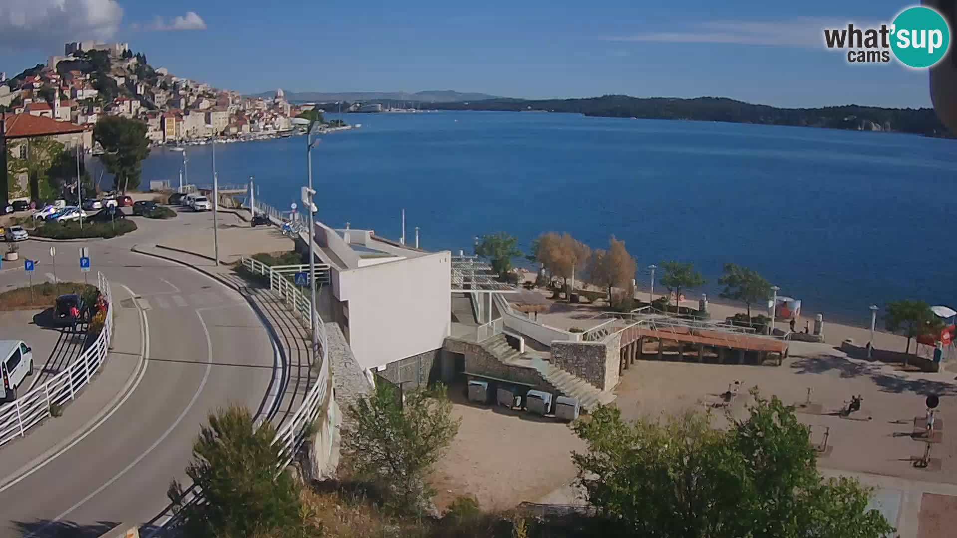 Webcam Šibenik Strand Banj