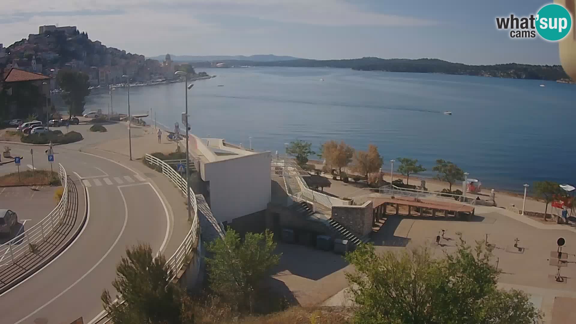 Šibenik webcam Beach Banj