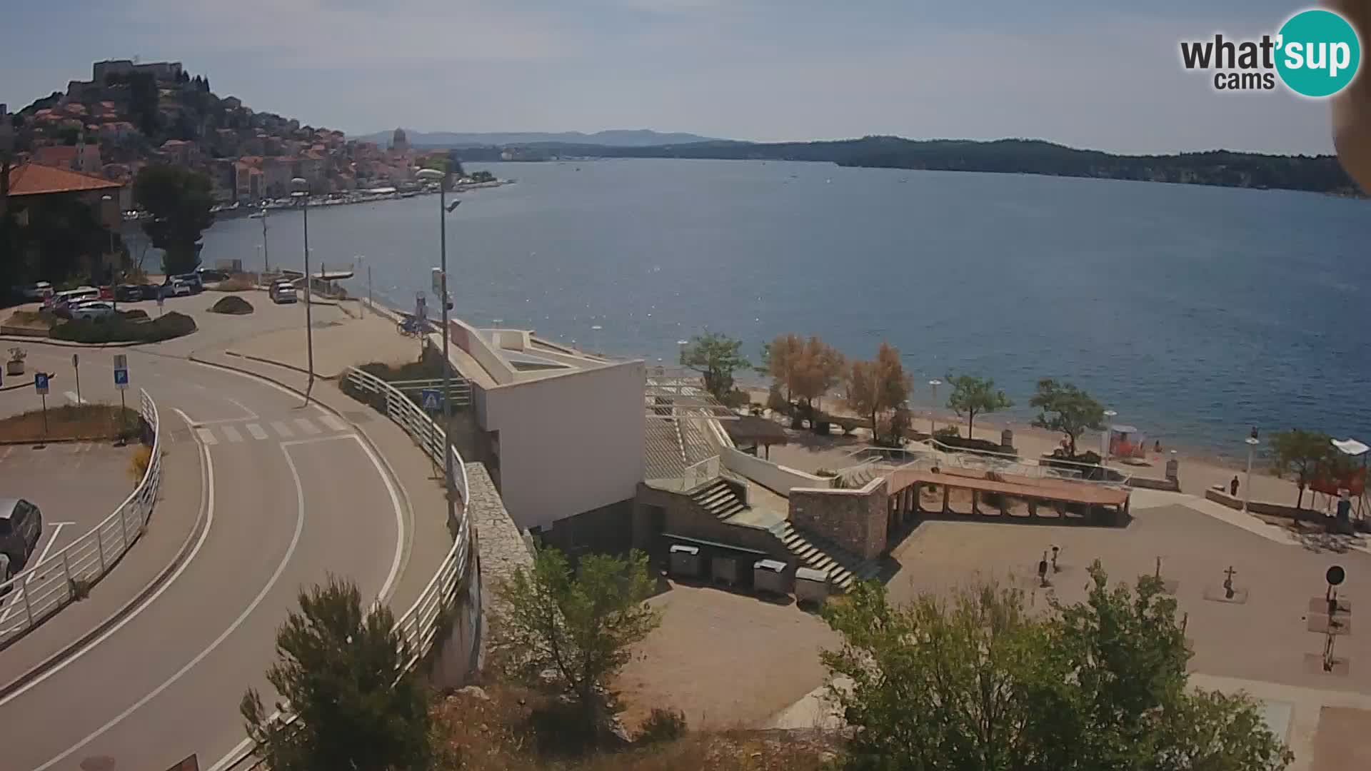 Šibenik webcam Beach Banj