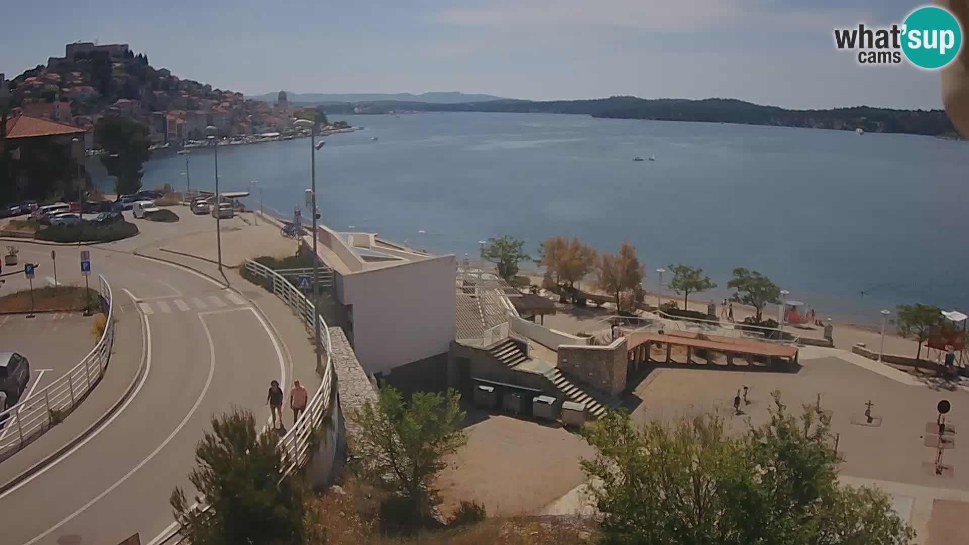 Livecam Sibenico spiaggia Banj