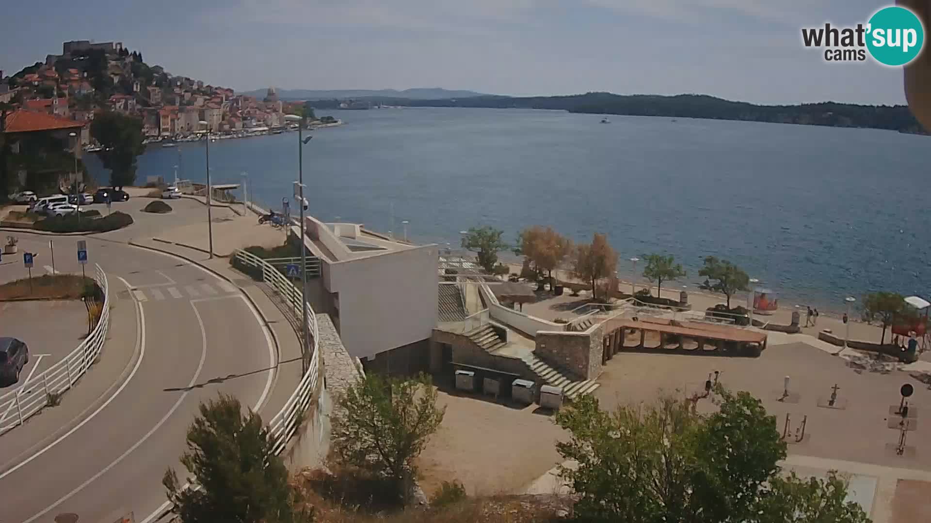 Web kamera Šibenik plaža Banj