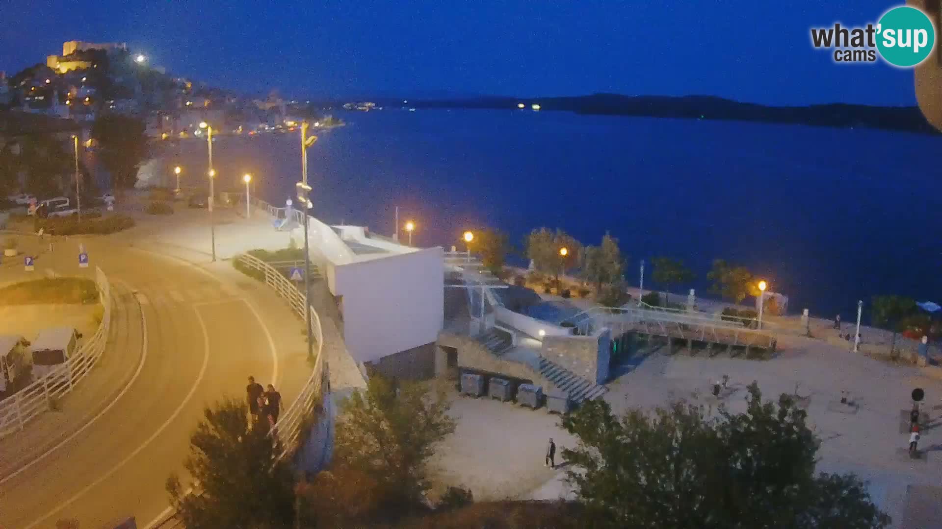 Web kamera Šibenik plaža Banj