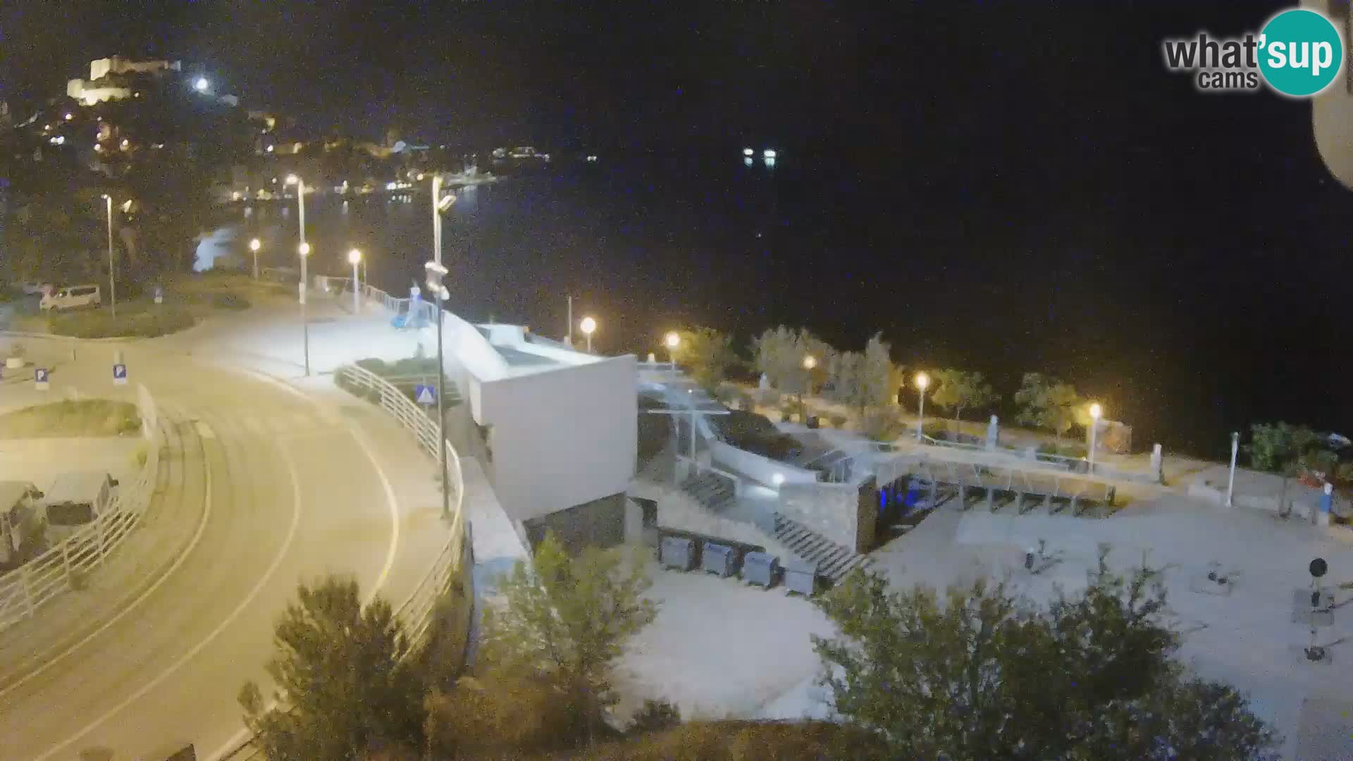 Livecam Sibenico spiaggia Banj