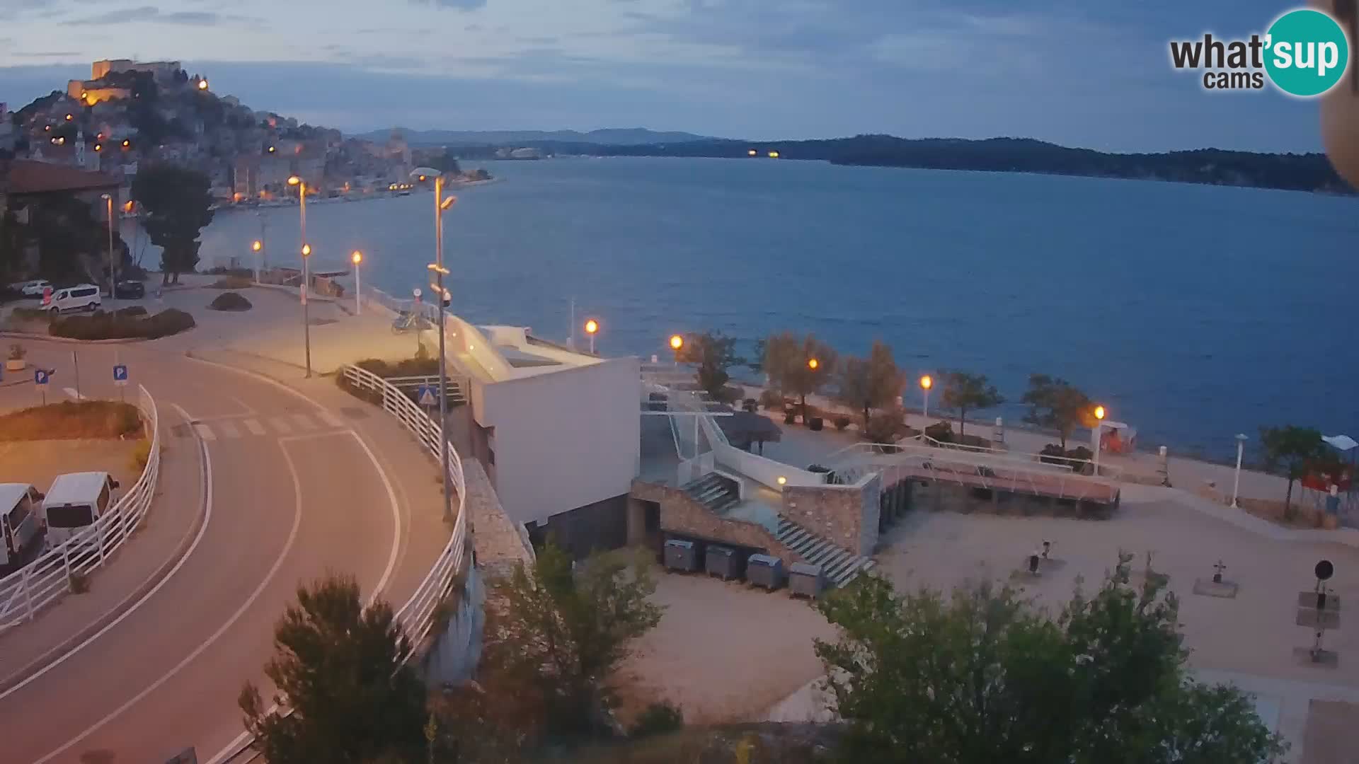 Web kamera Šibenik plaža Banj