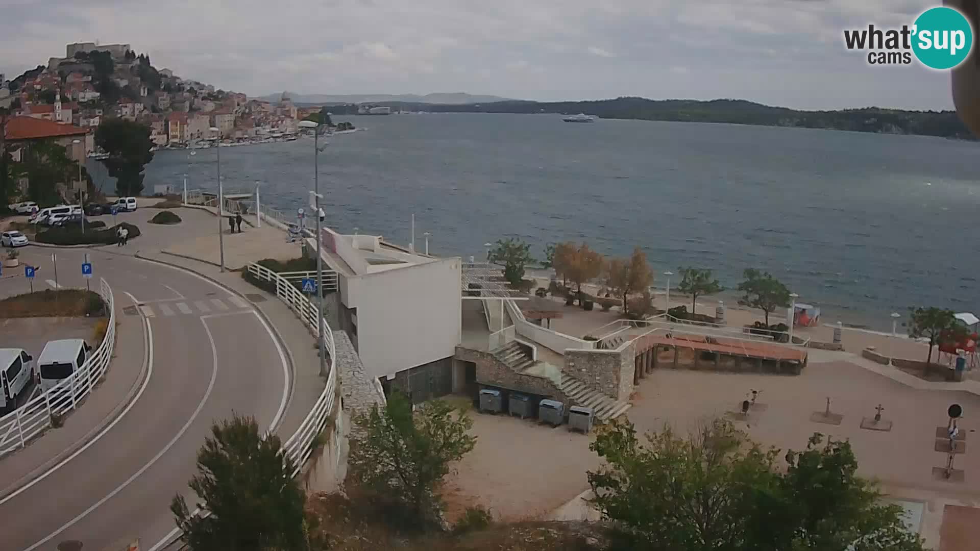 Šibenik webcam Beach Banj