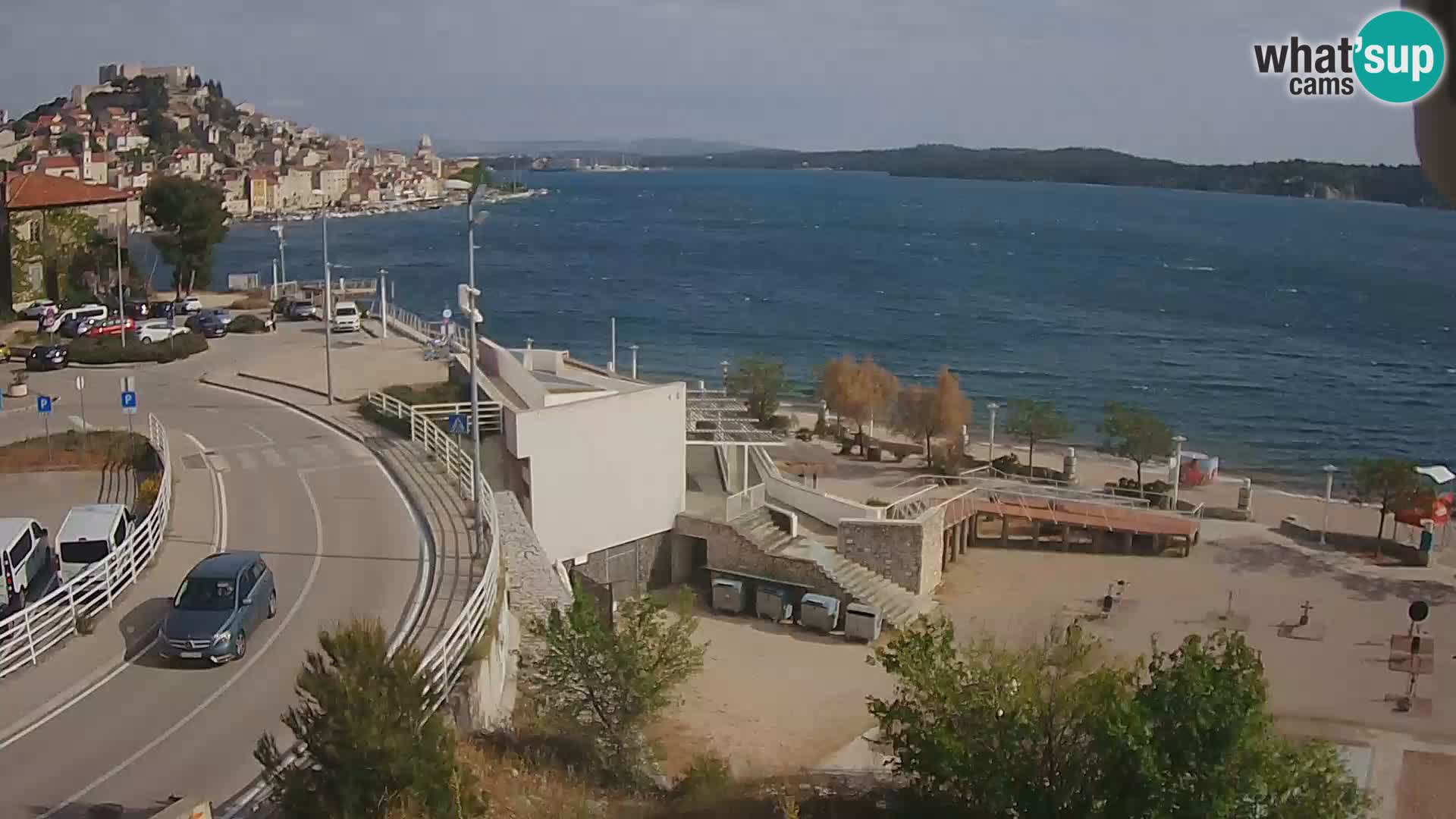 Live Cam Šibenik plage Banj