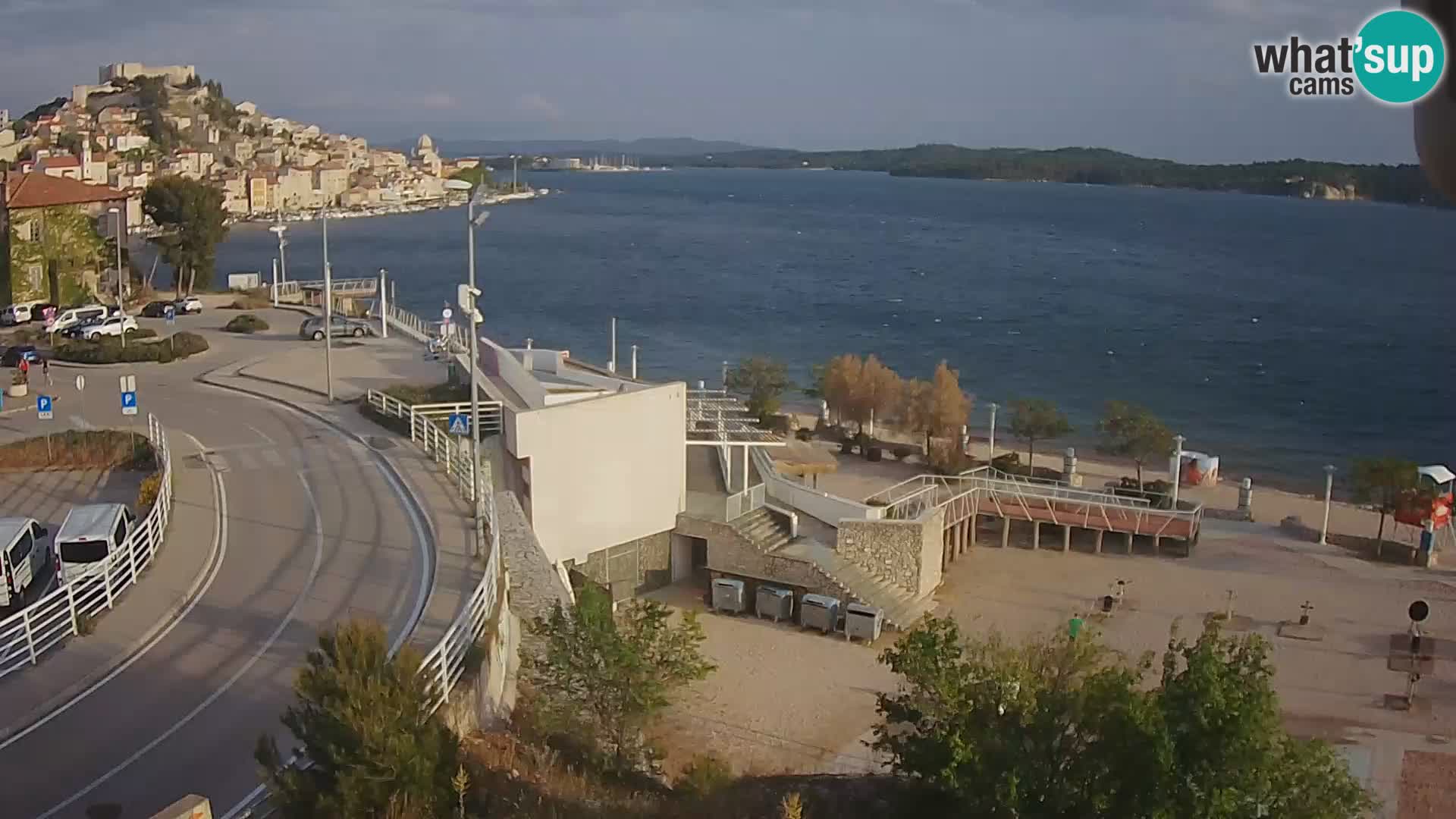 Kamera v živo Šibenik plaža Banj