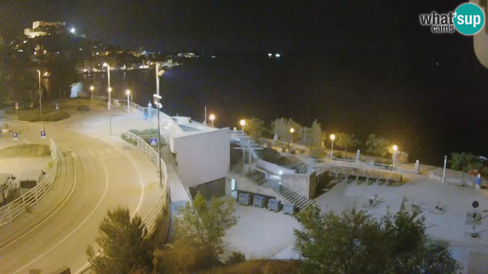 Web kamera Šibenik plaža Banj
