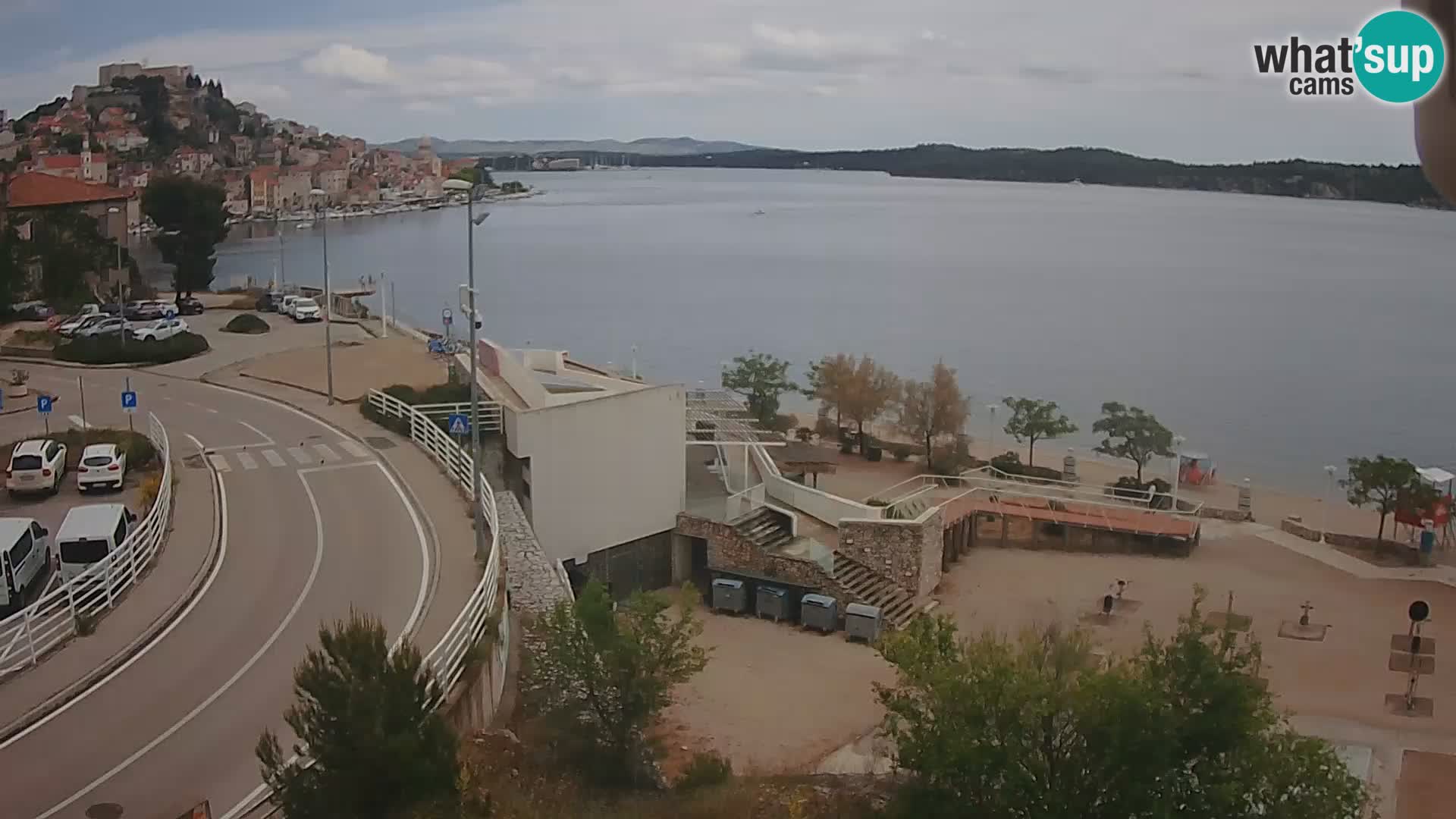 Web kamera Šibenik plaža Banj