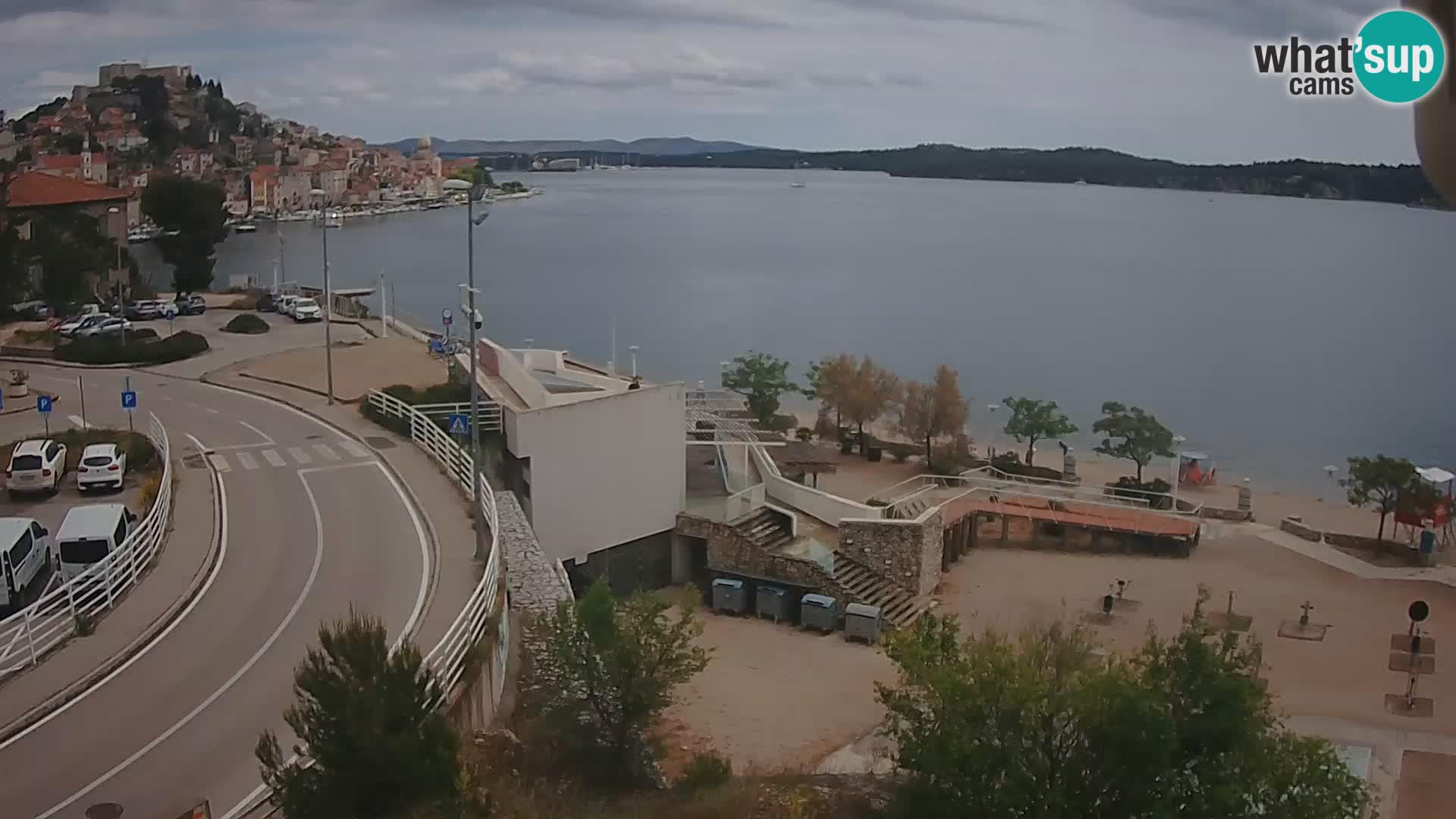 Webcam Šibenik Strand Banj