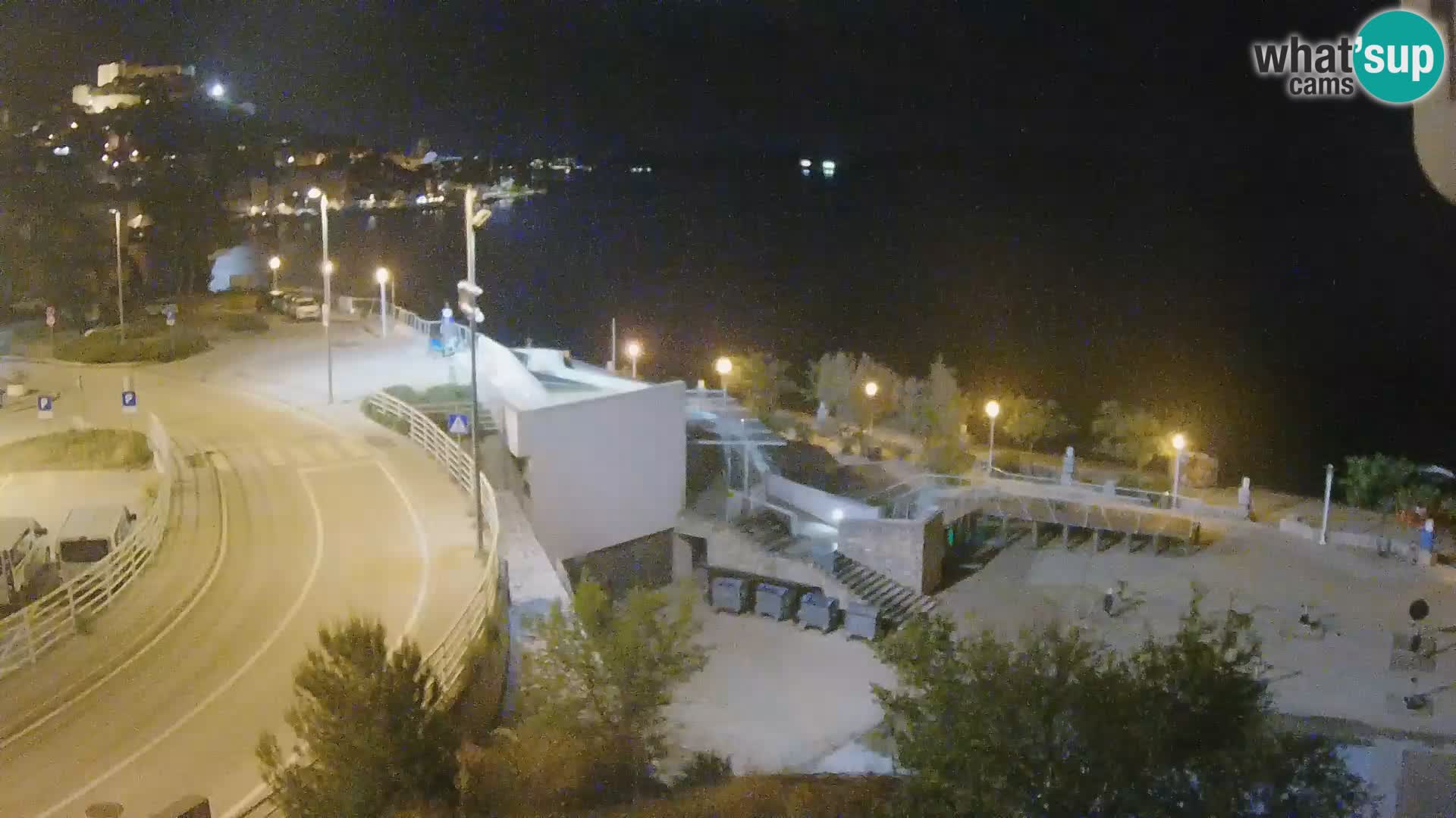 Live Cam Šibenik plage Banj