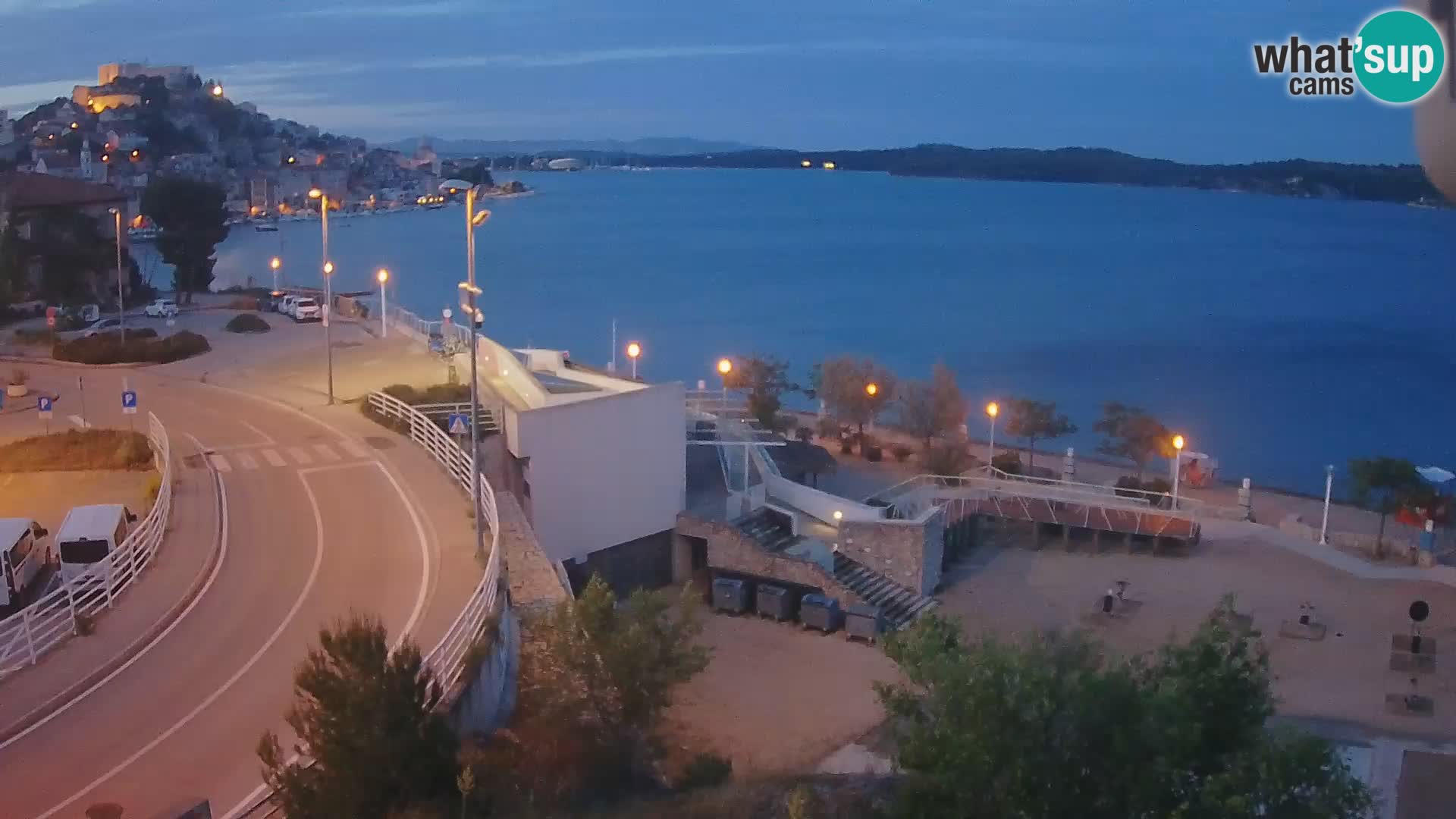Web kamera Šibenik plaža Banj