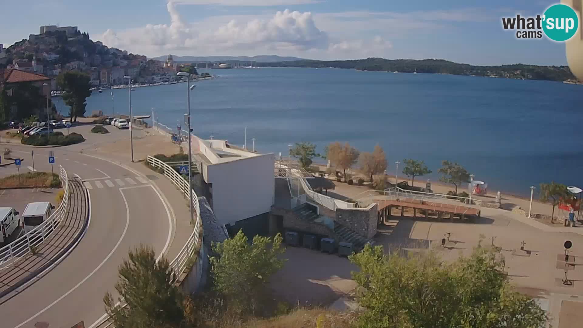 Livecam Sibenico spiaggia Banj
