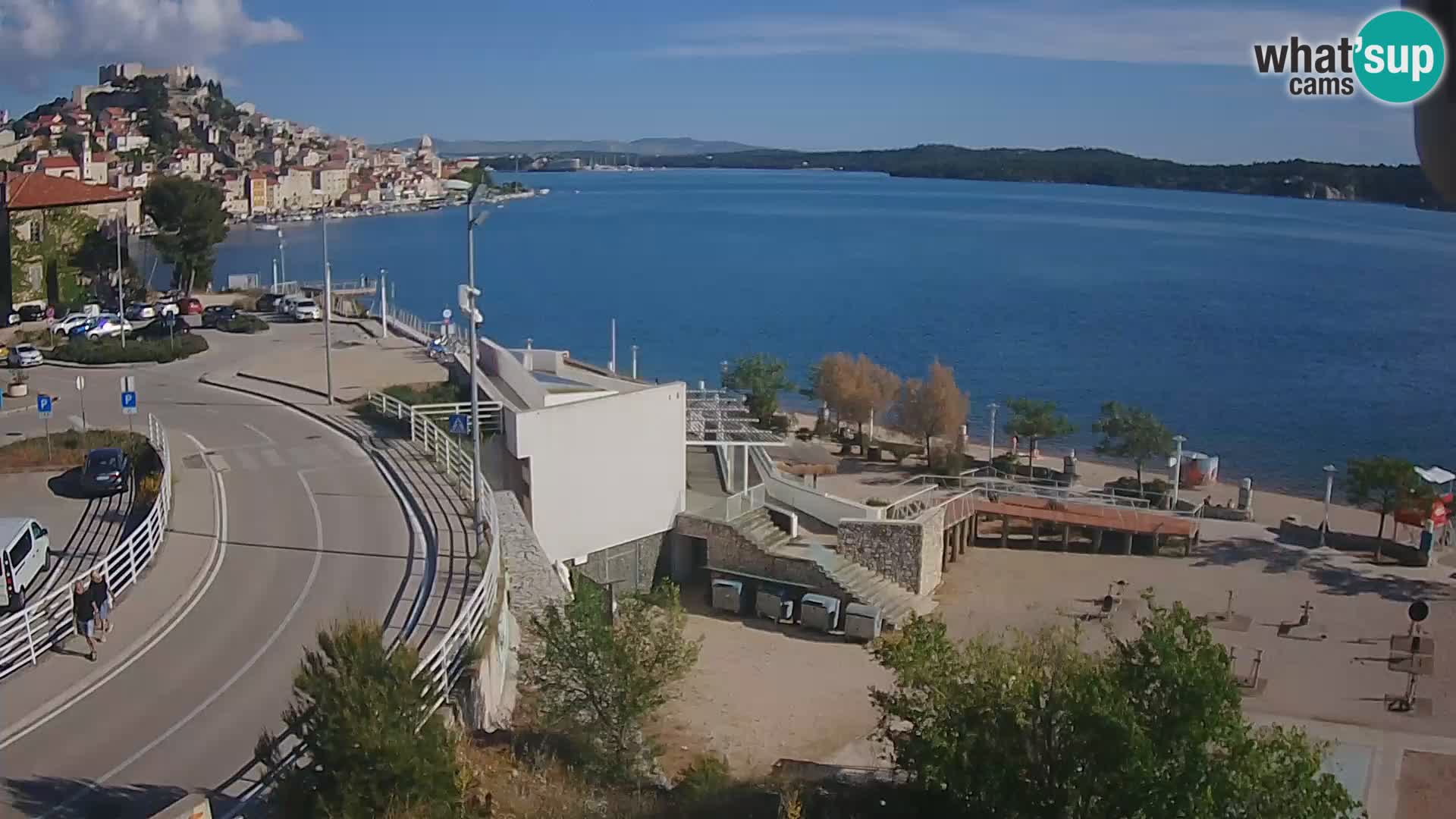 Web kamera Šibenik plaža Banj