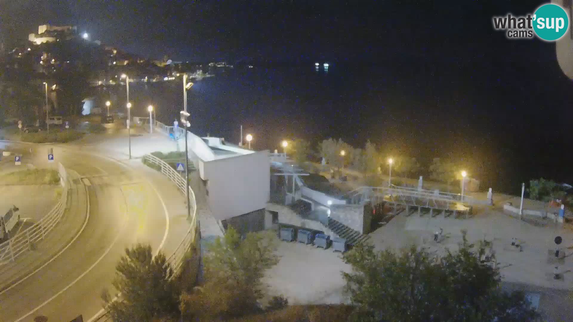 Kamera v živo Šibenik plaža Banj