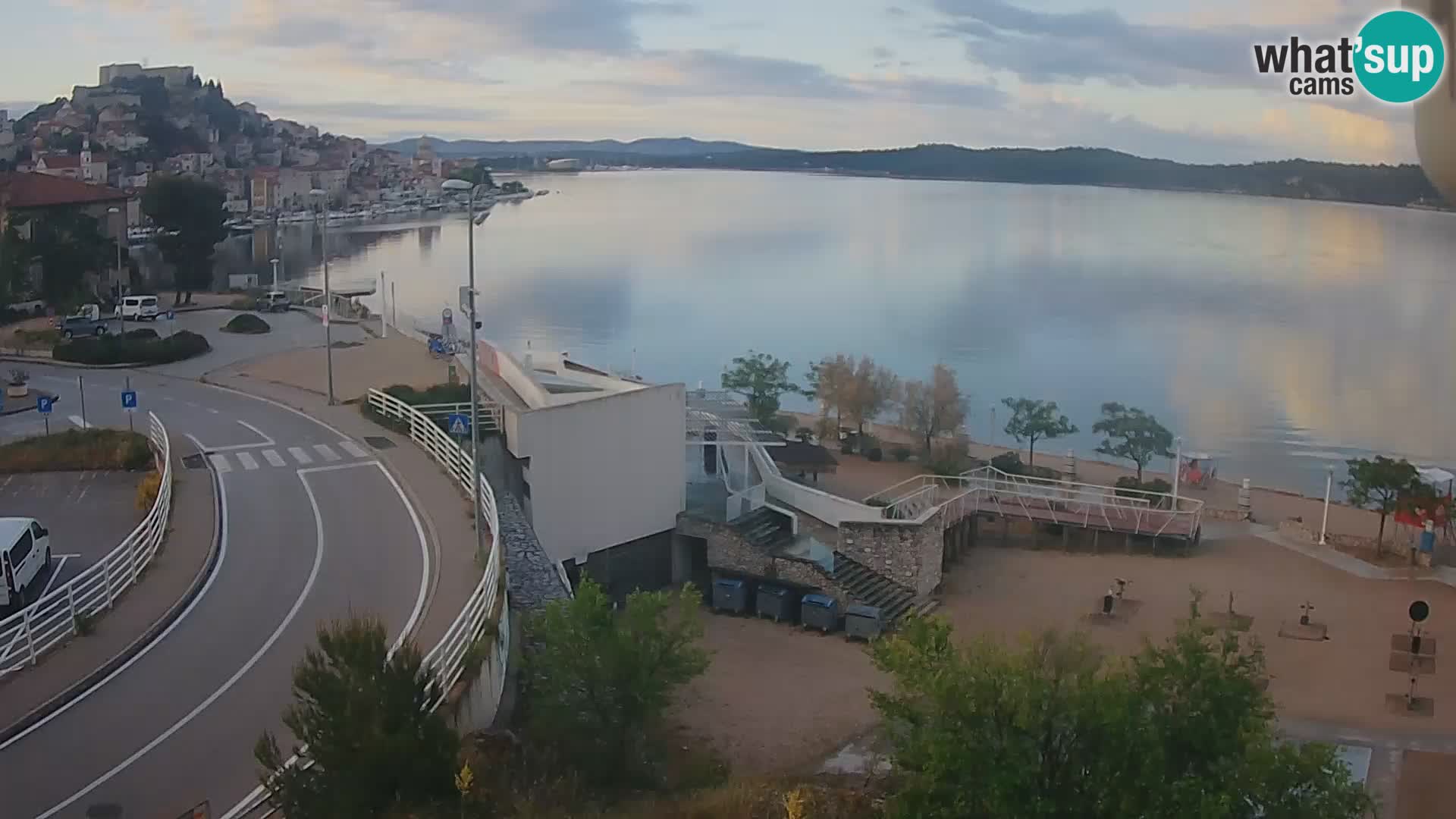 Web kamera Šibenik plaža Banj