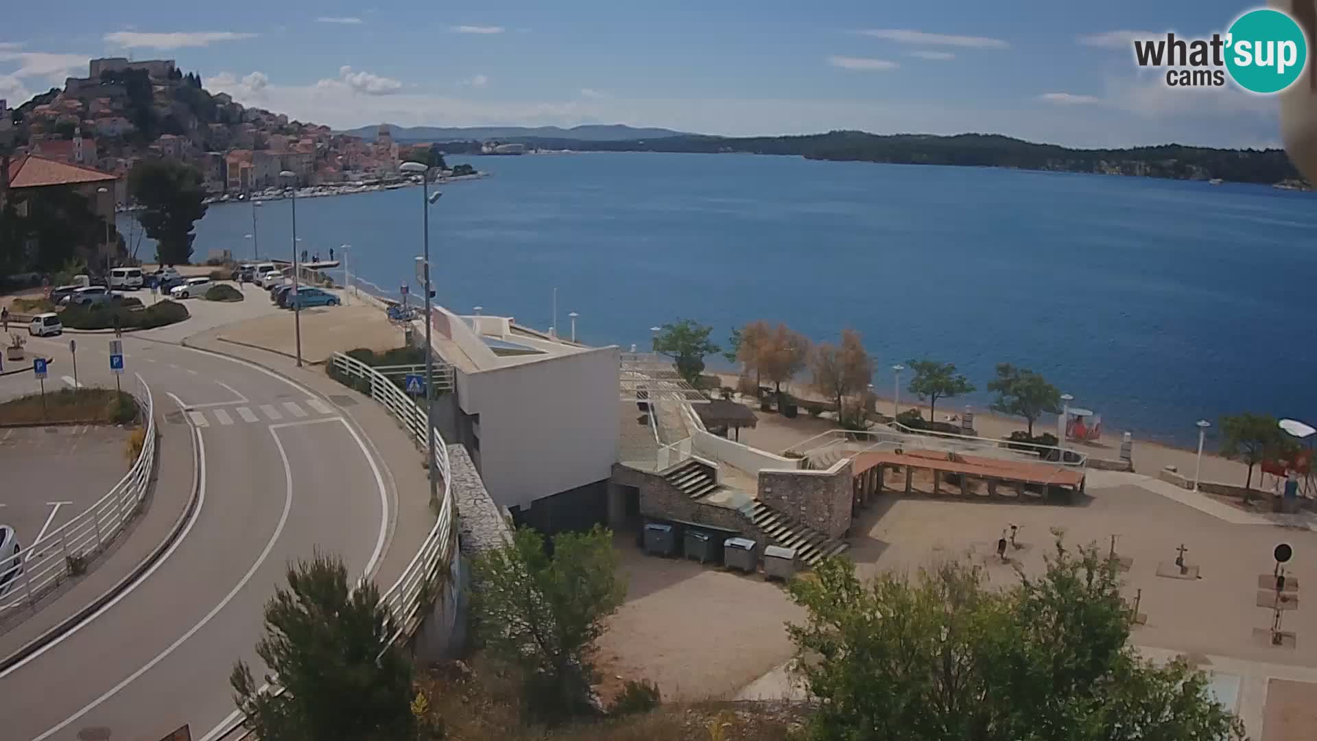 Livecam Sibenico spiaggia Banj