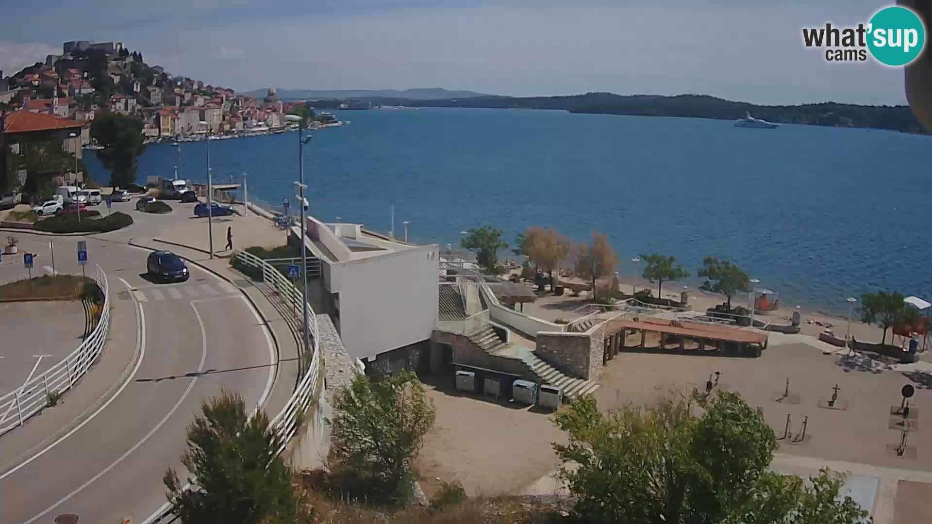 Kamera v živo Šibenik plaža Banj