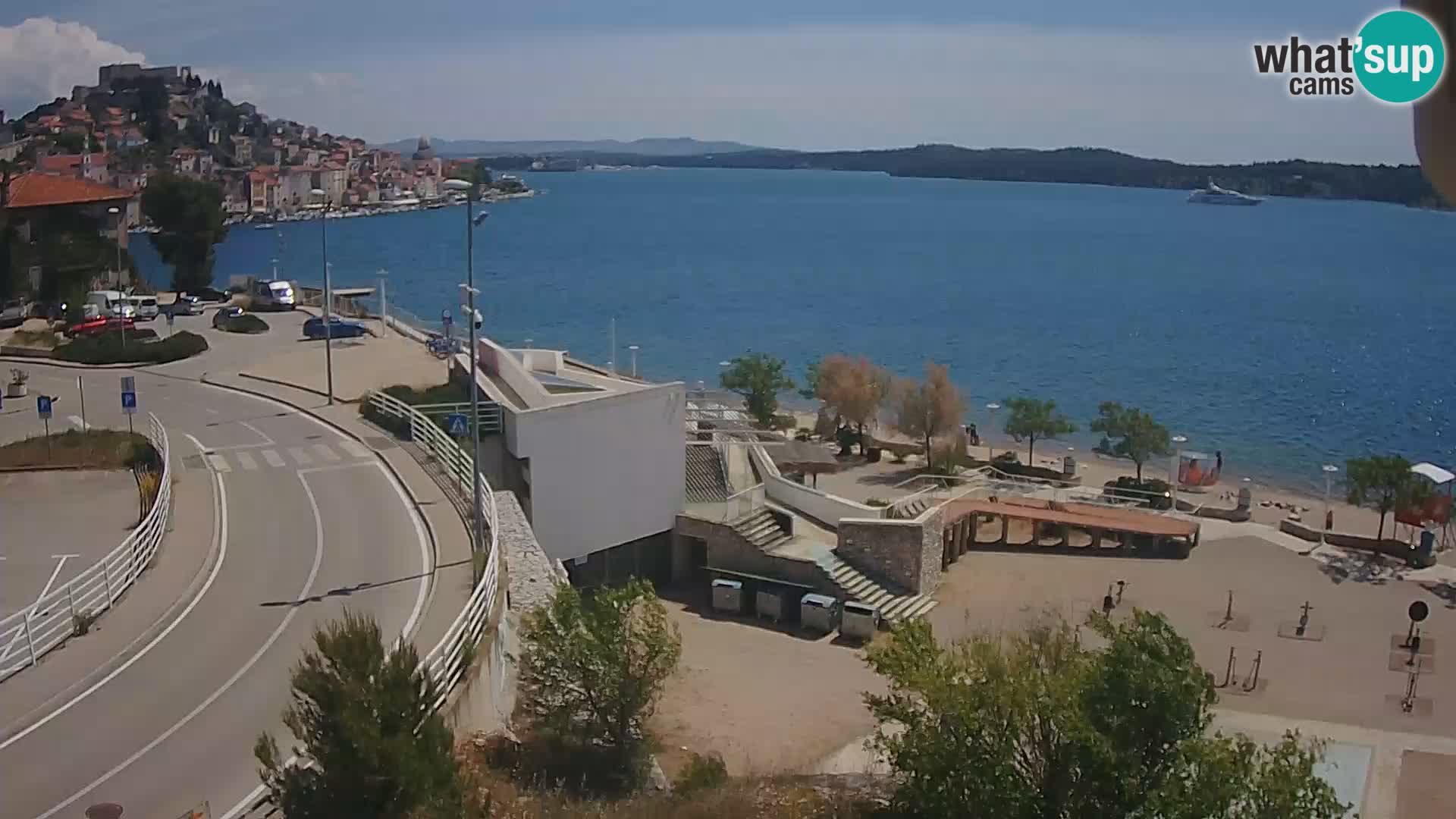 Kamera v živo Šibenik plaža Banj
