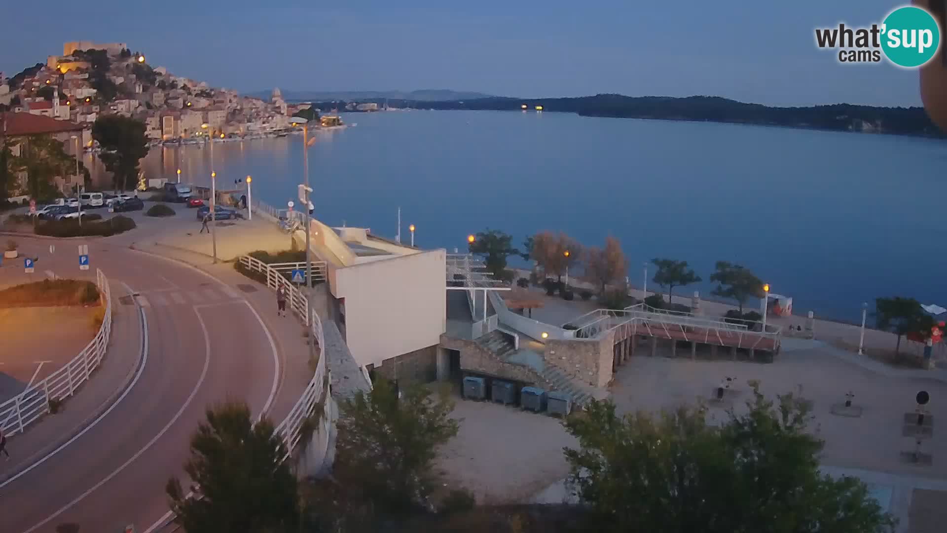 Šibenik webcam Beach Banj
