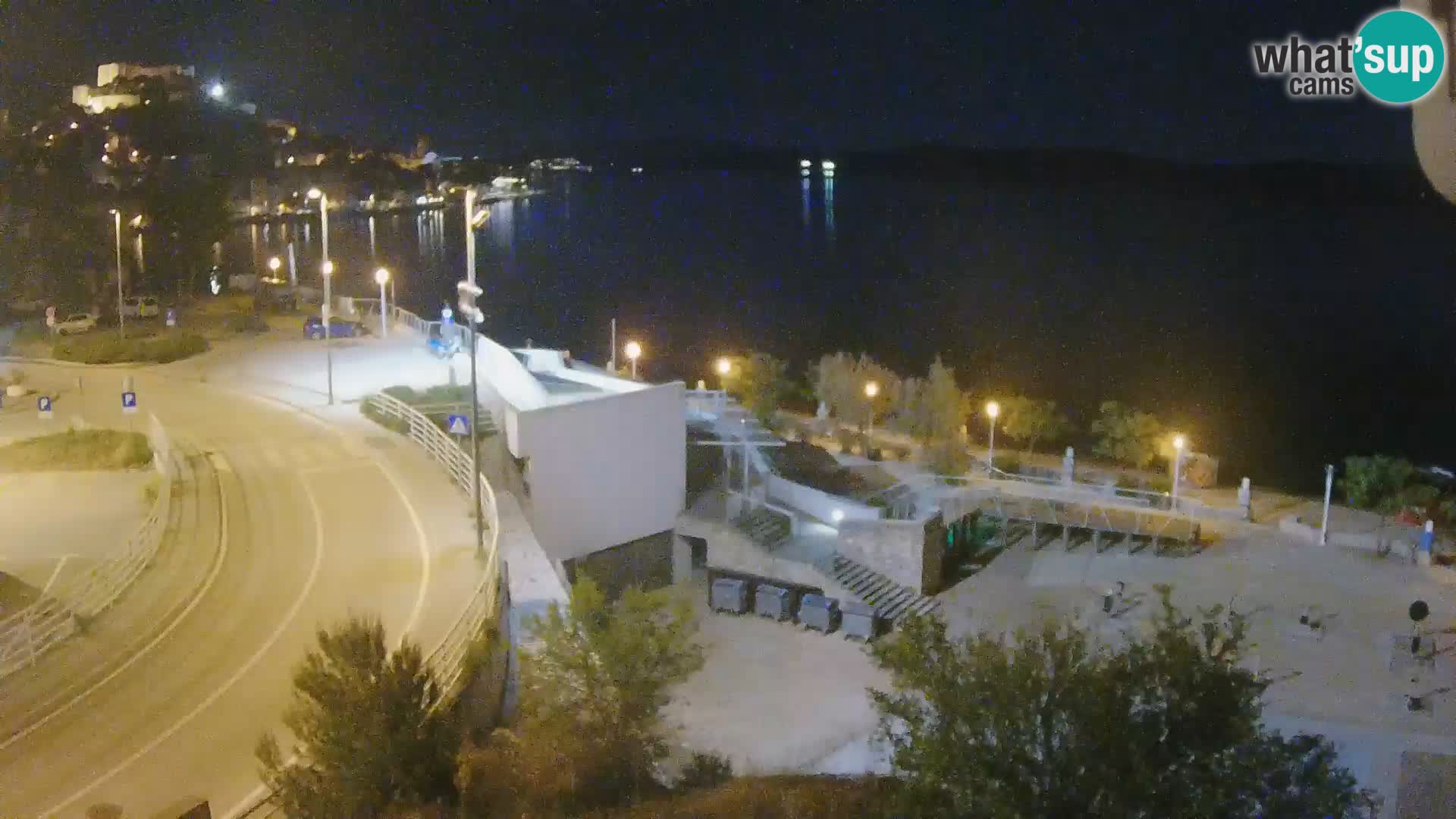 Web kamera Šibenik plaža Banj