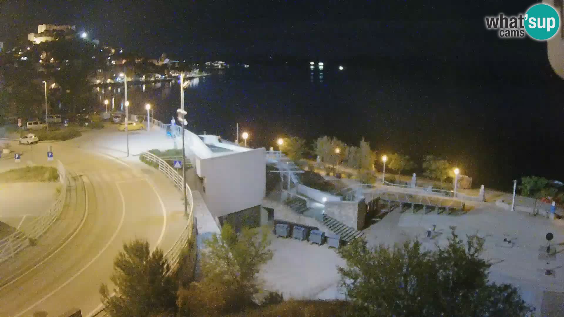 Web kamera Šibenik plaža Banj