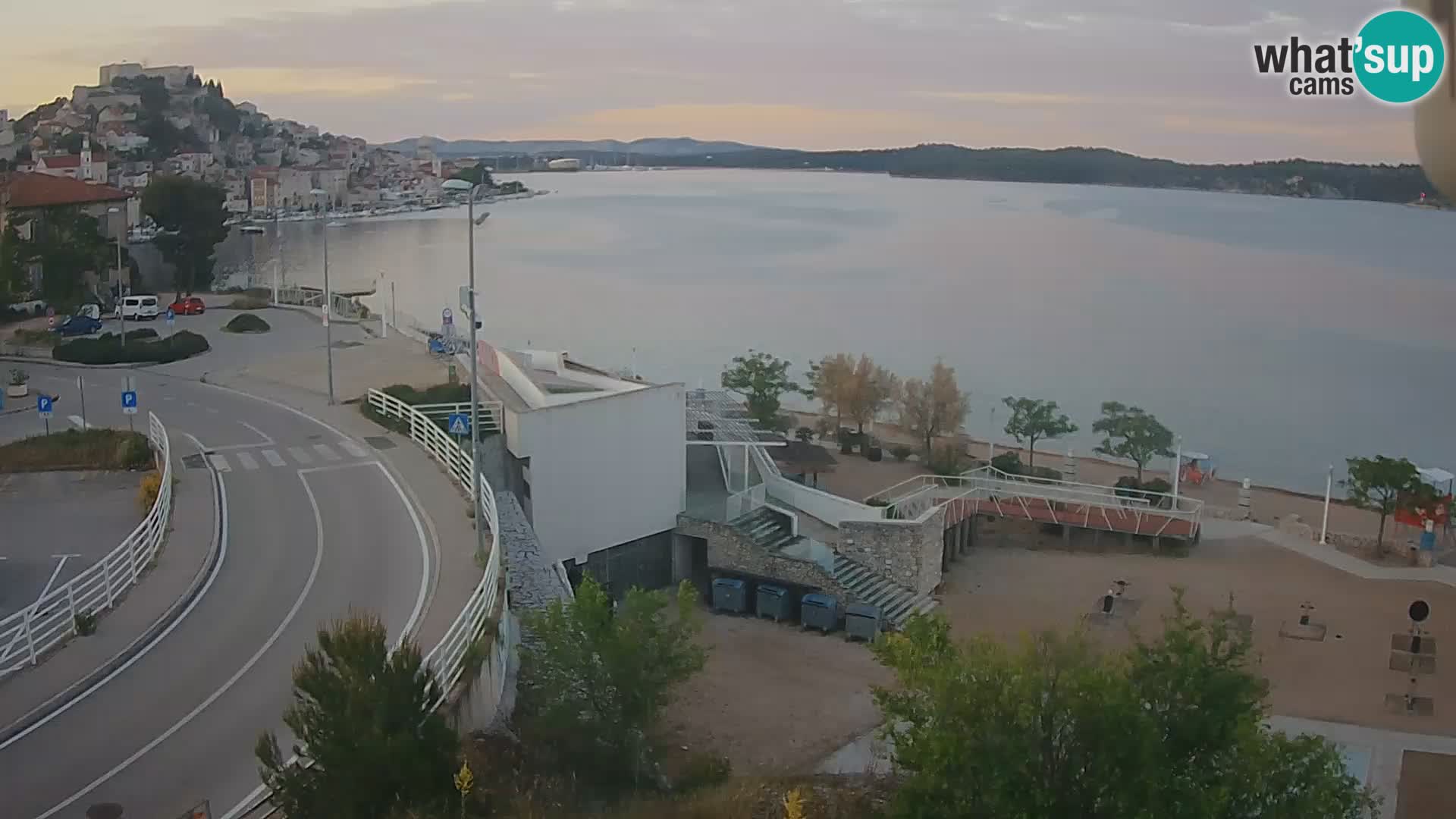 Web kamera Šibenik plaža Banj