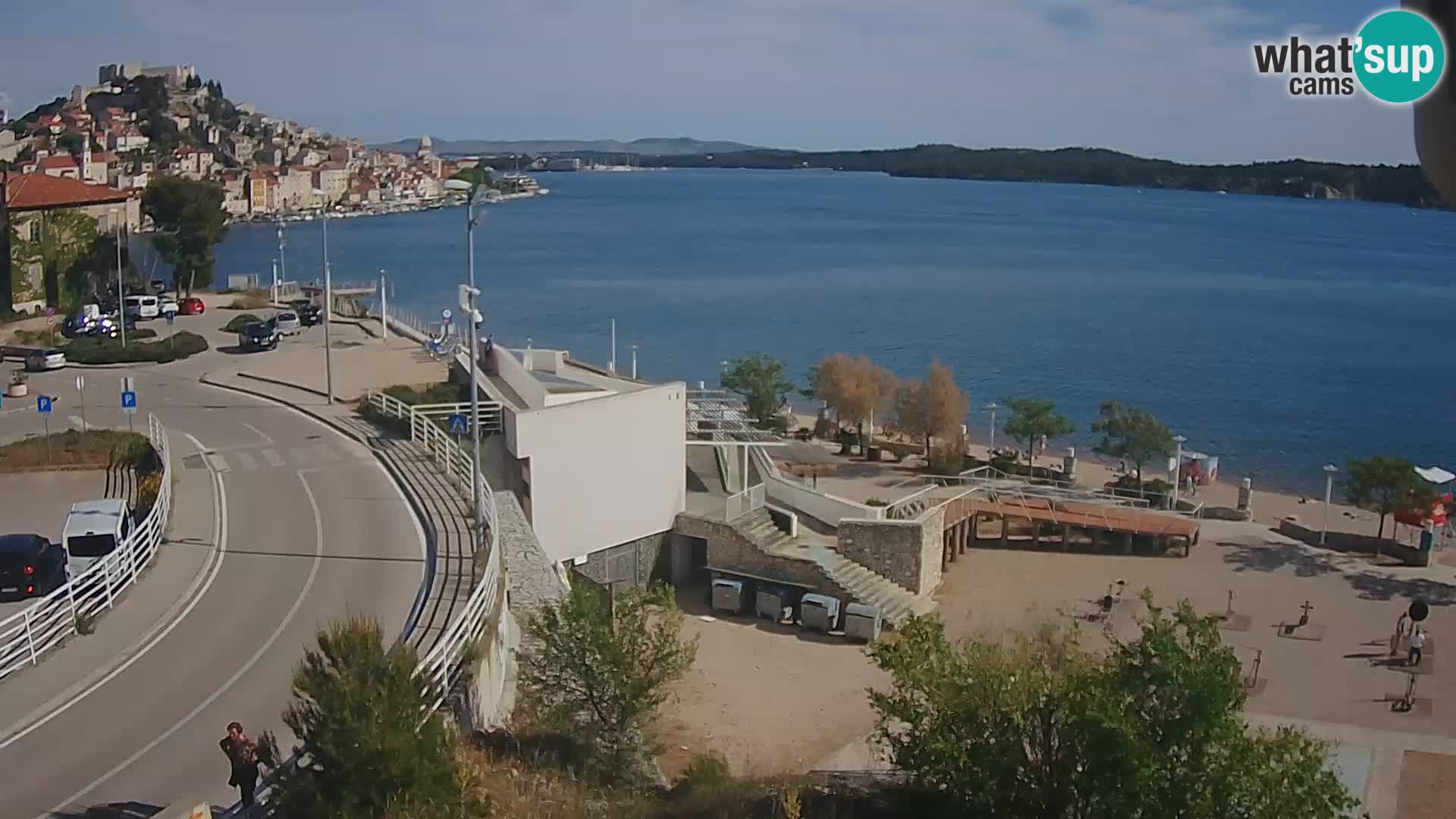 Kamera v živo Šibenik plaža Banj