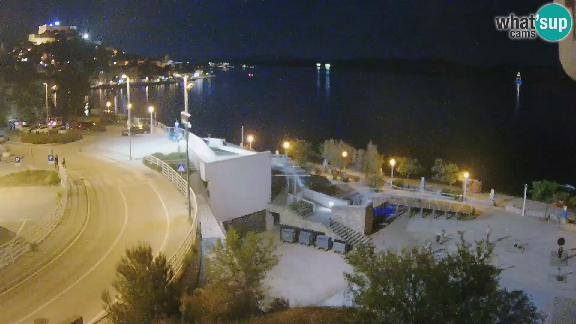 Web kamera Šibenik plaža Banj