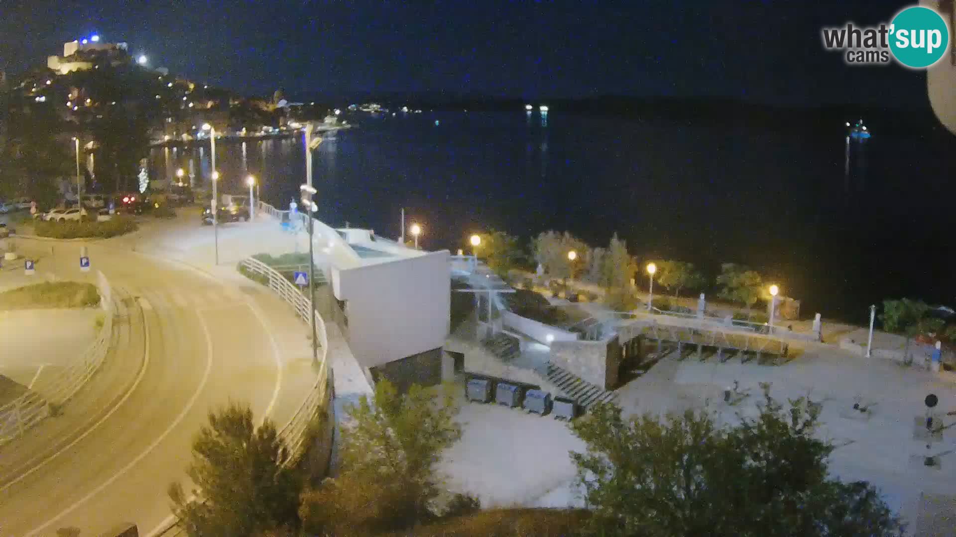 Kamera v živo Šibenik plaža Banj