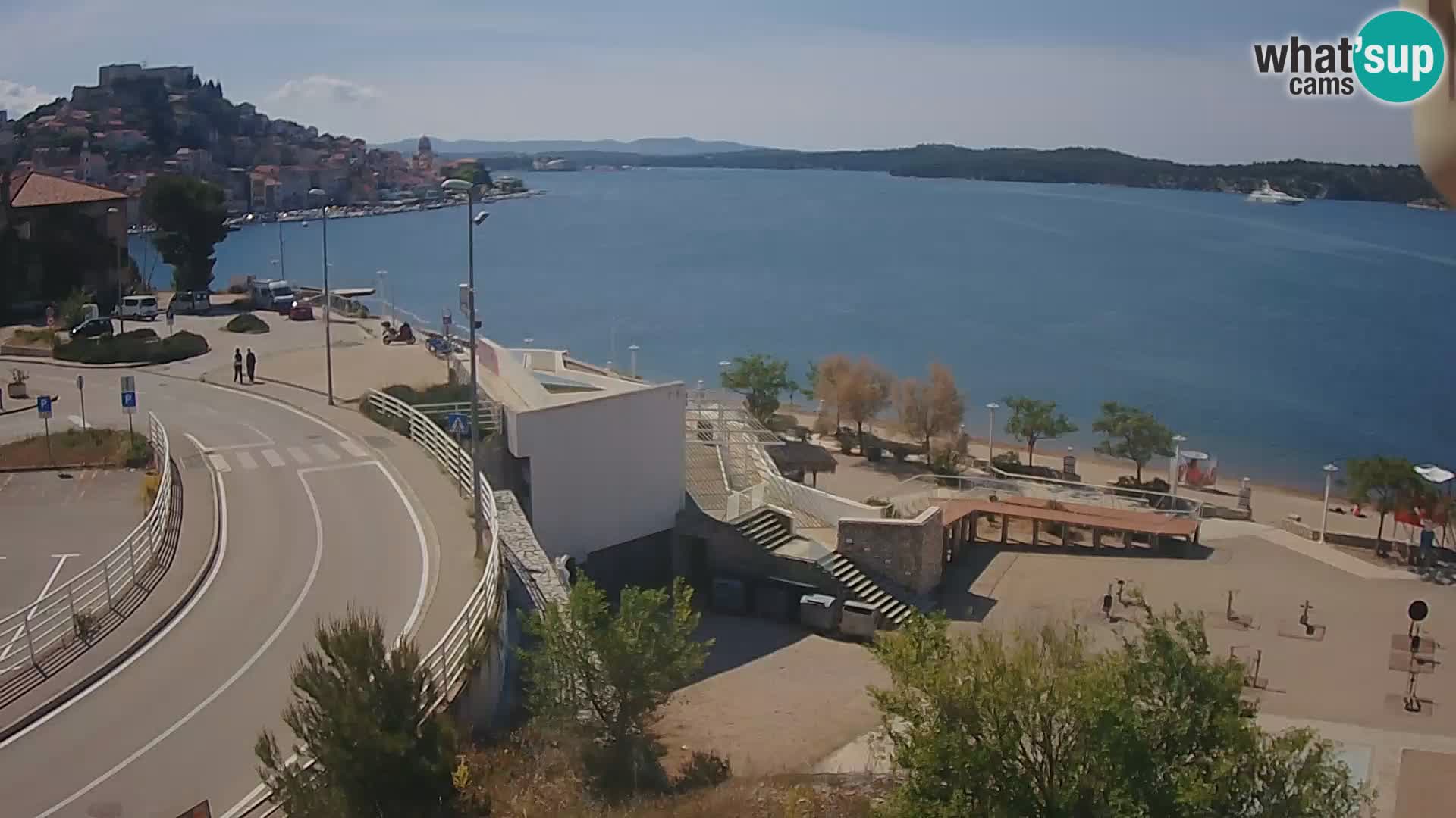 Livecam Sibenico spiaggia Banj