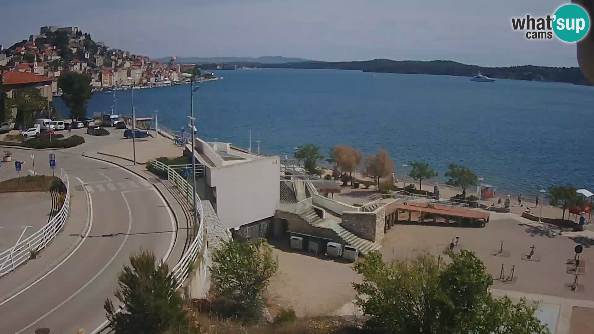 Livecam Sibenico spiaggia Banj