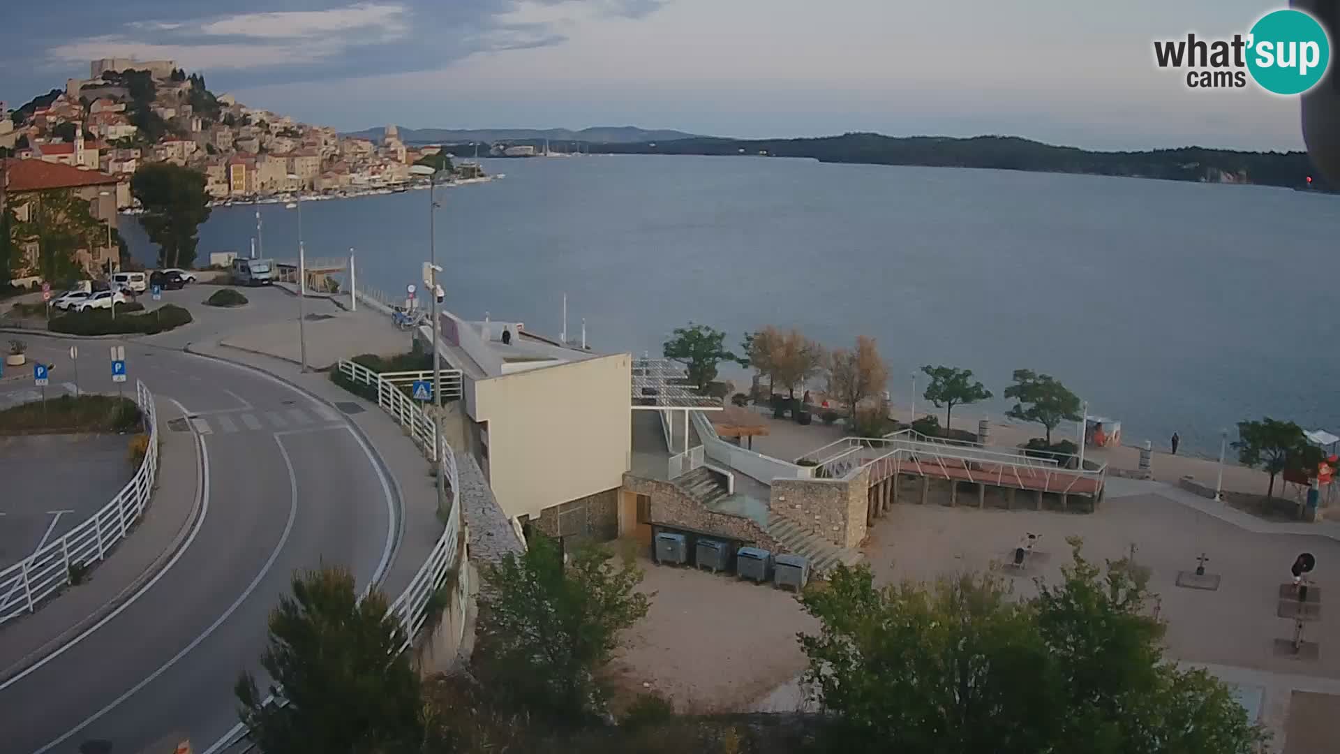Kamera v živo Šibenik plaža Banj