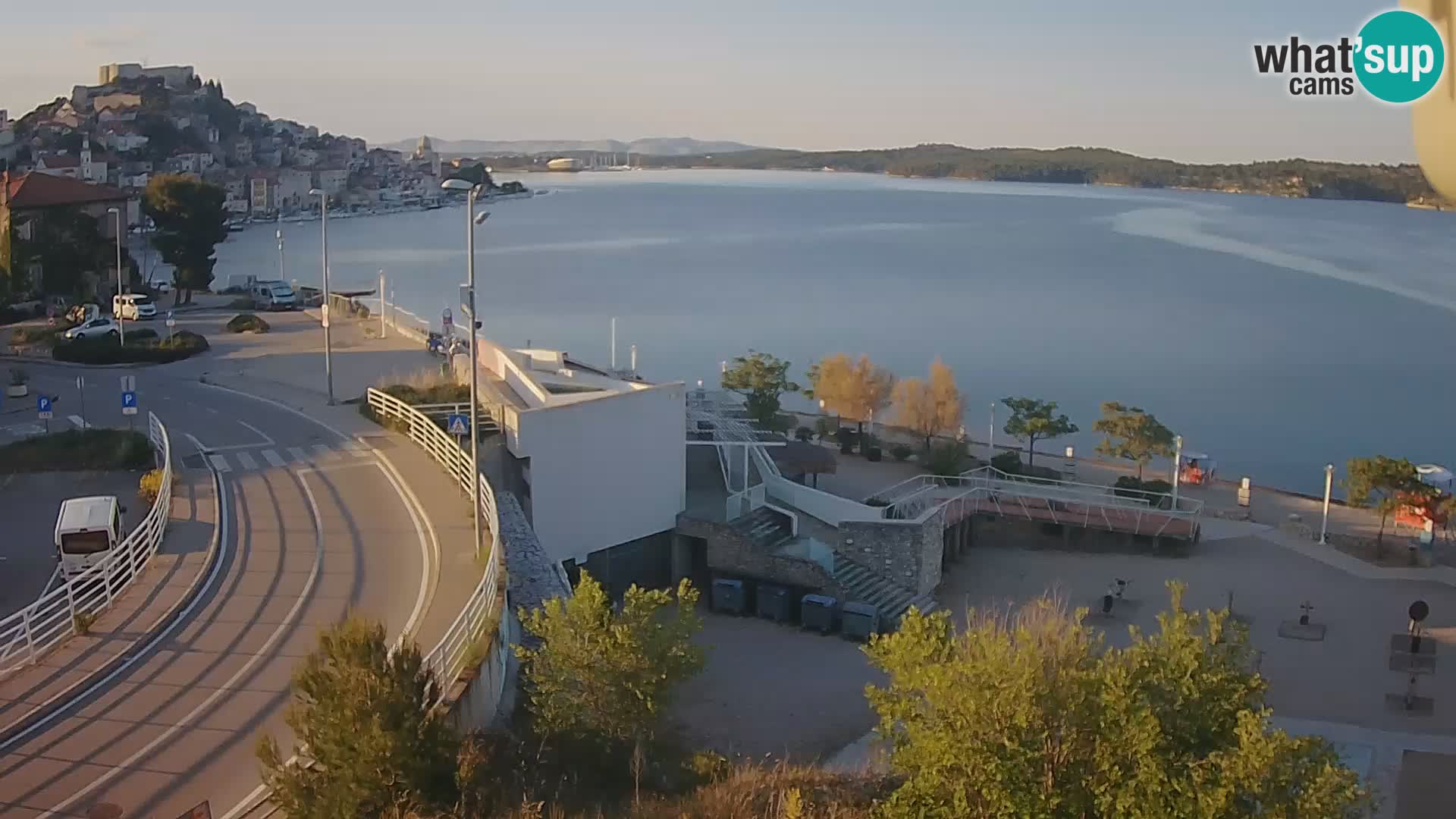 Šibenik webcam Beach Banj