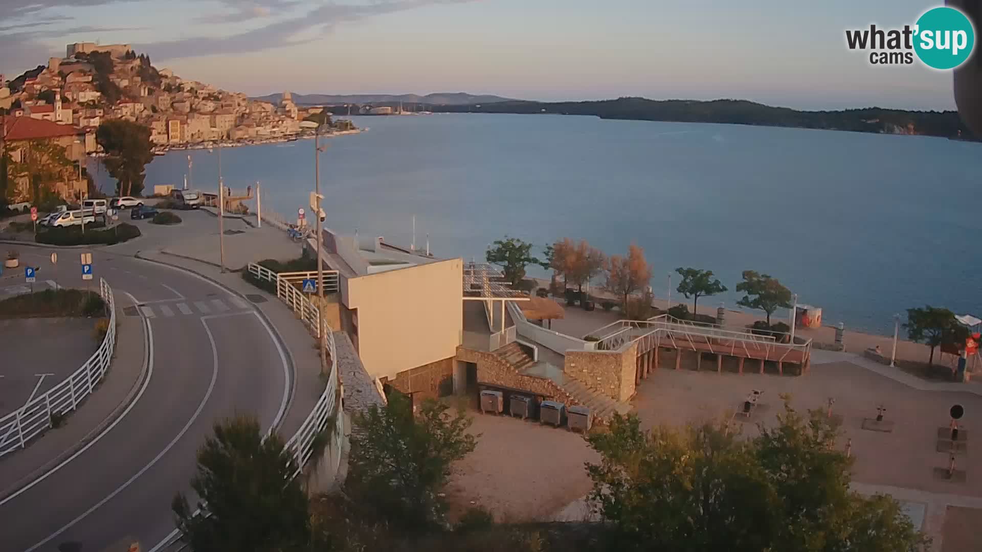 Web kamera Šibenik plaža Banj