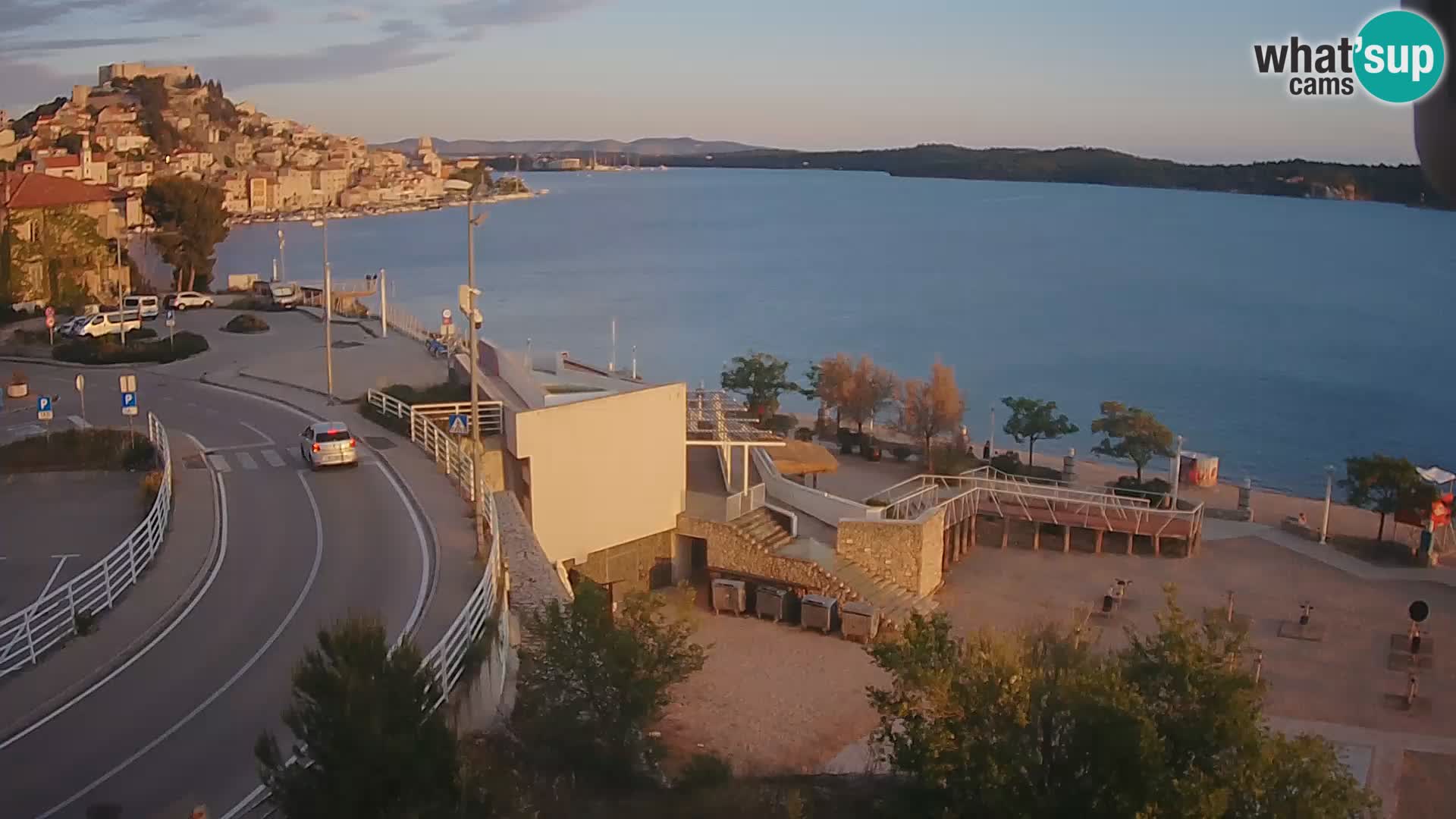 Kamera v živo Šibenik plaža Banj