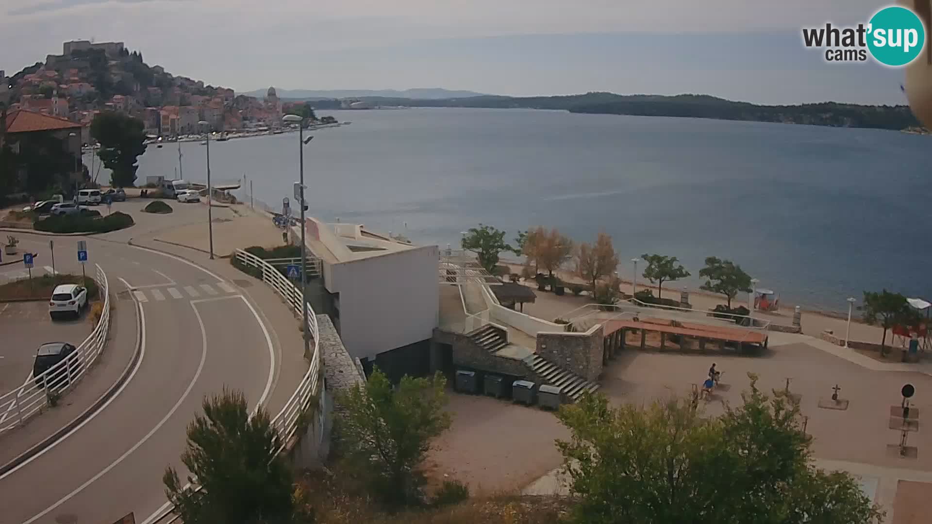 Live Cam Šibenik plage Banj